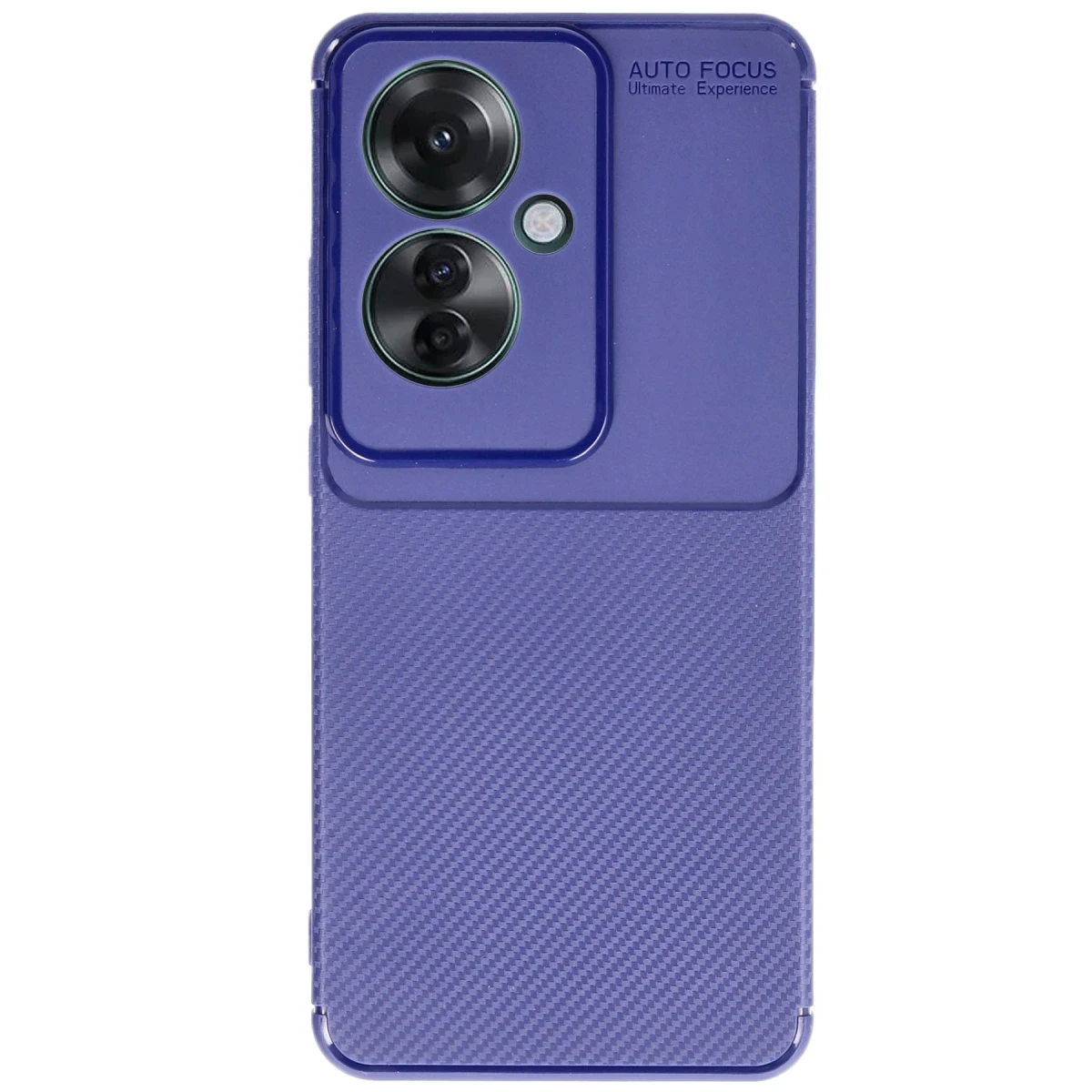 Oppo Reno 11F Kılıf Auto Focus Karbon Kapak - Lacivert