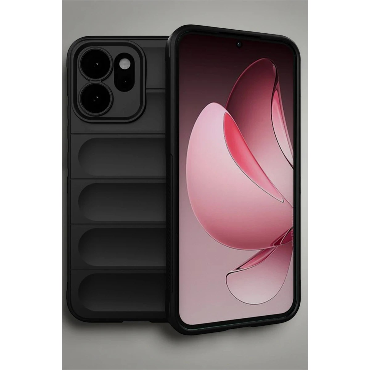 Oppo Reno 14 Optimum Silikon - Siyah