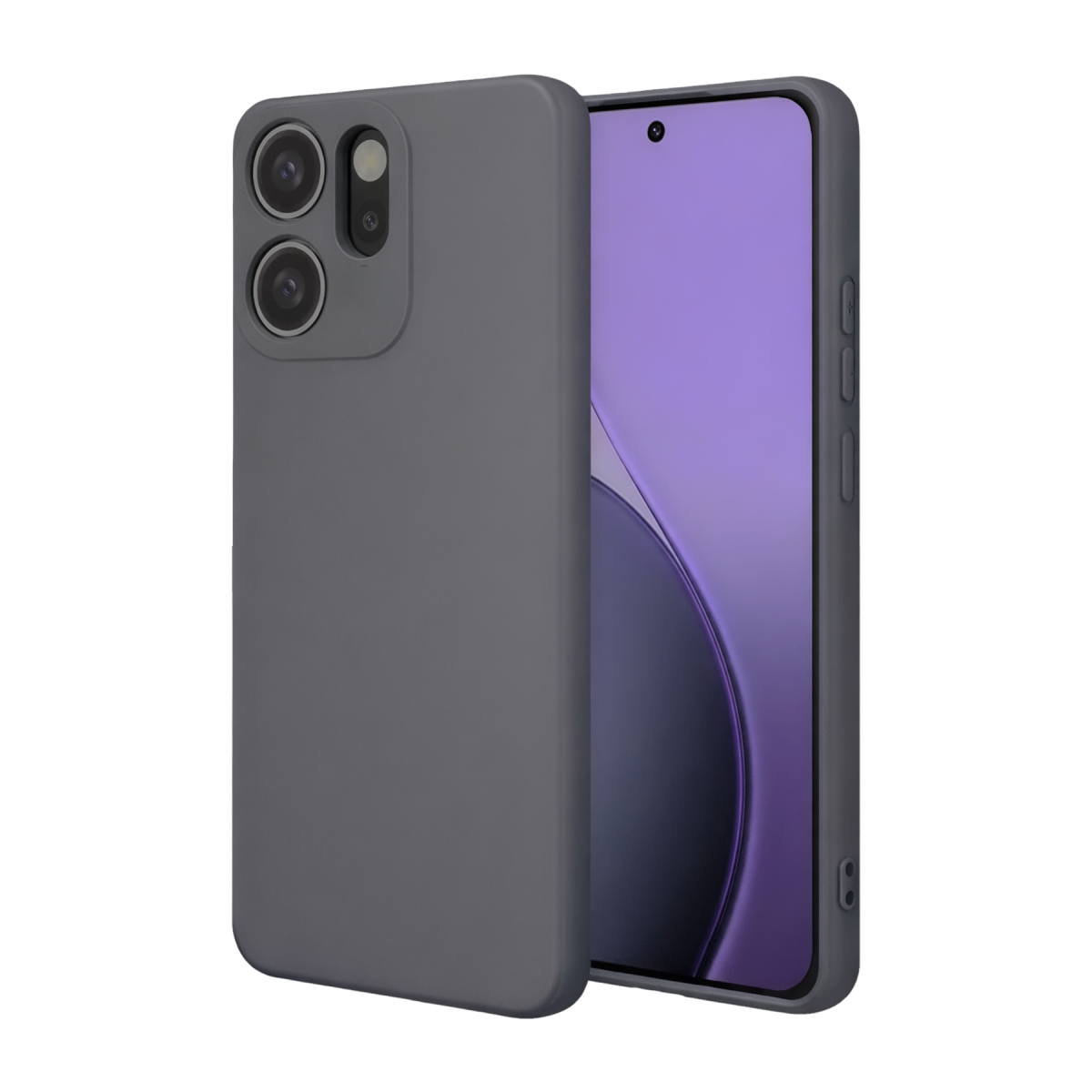 Oppo Reno 14F First Silikon - Gri