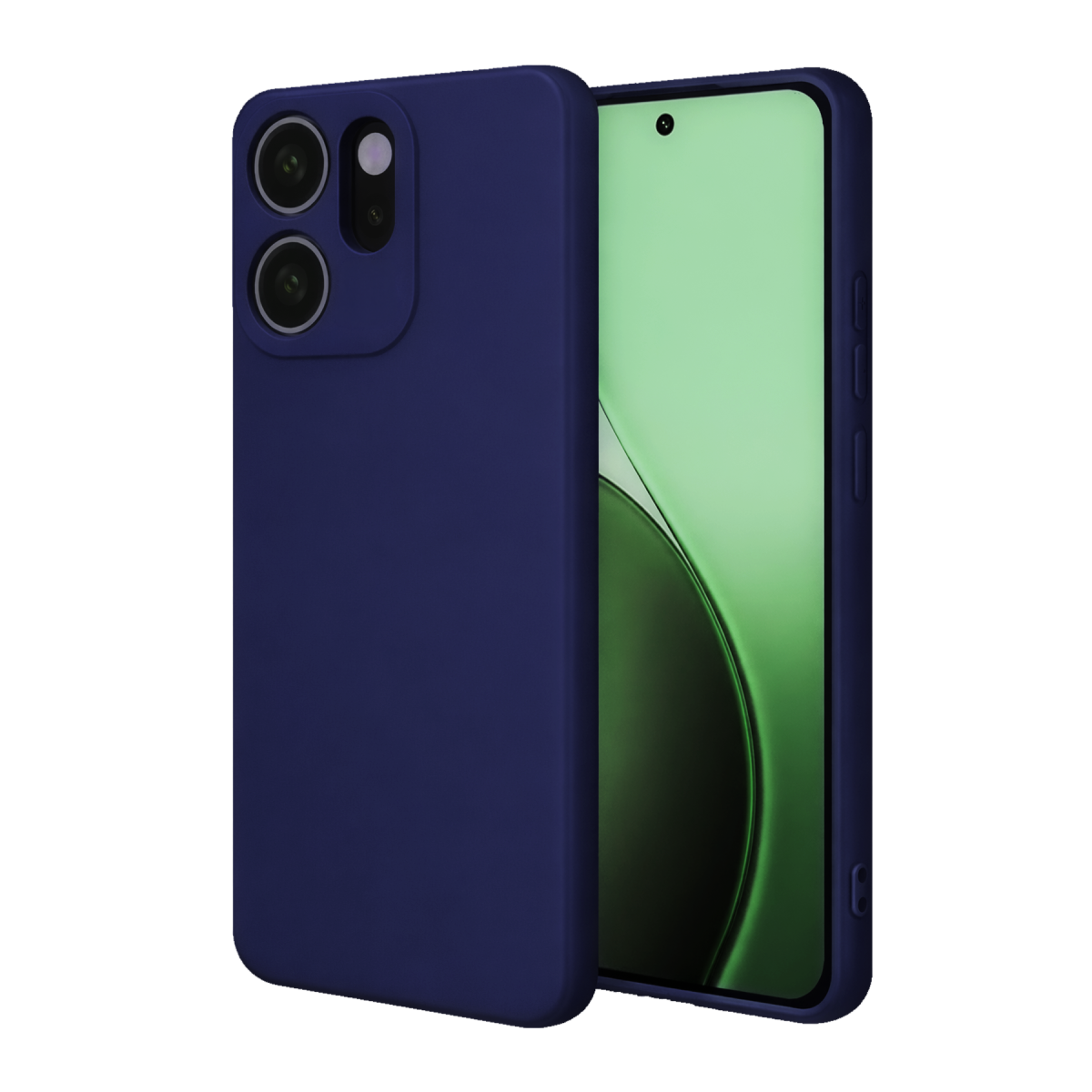 Oppo Reno 14F First Silikon - Lacivert