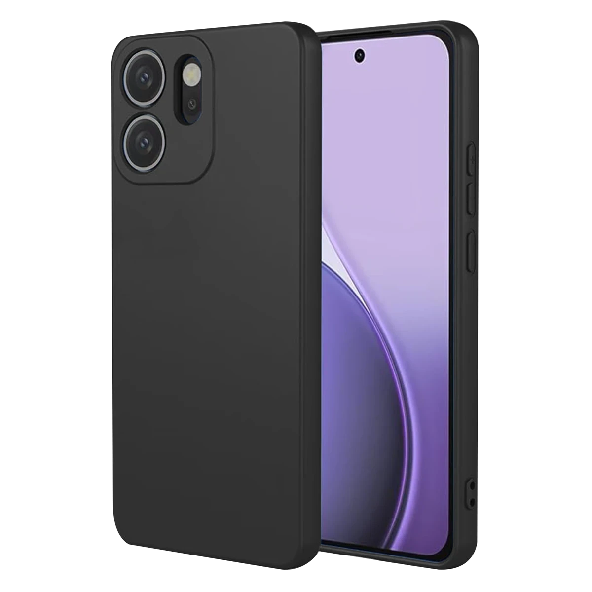 Oppo Reno 14F First Silikon - Siyah