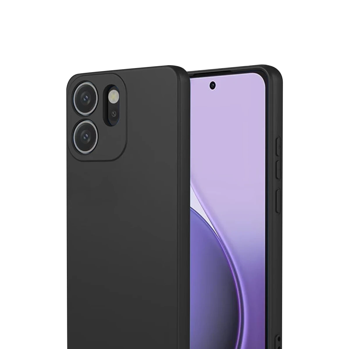 Oppo Reno 14F First Silikon - Siyah