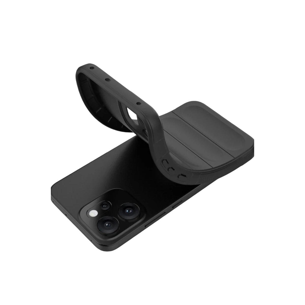 Oppo Reno 14F Optimum Silikon - Siyah