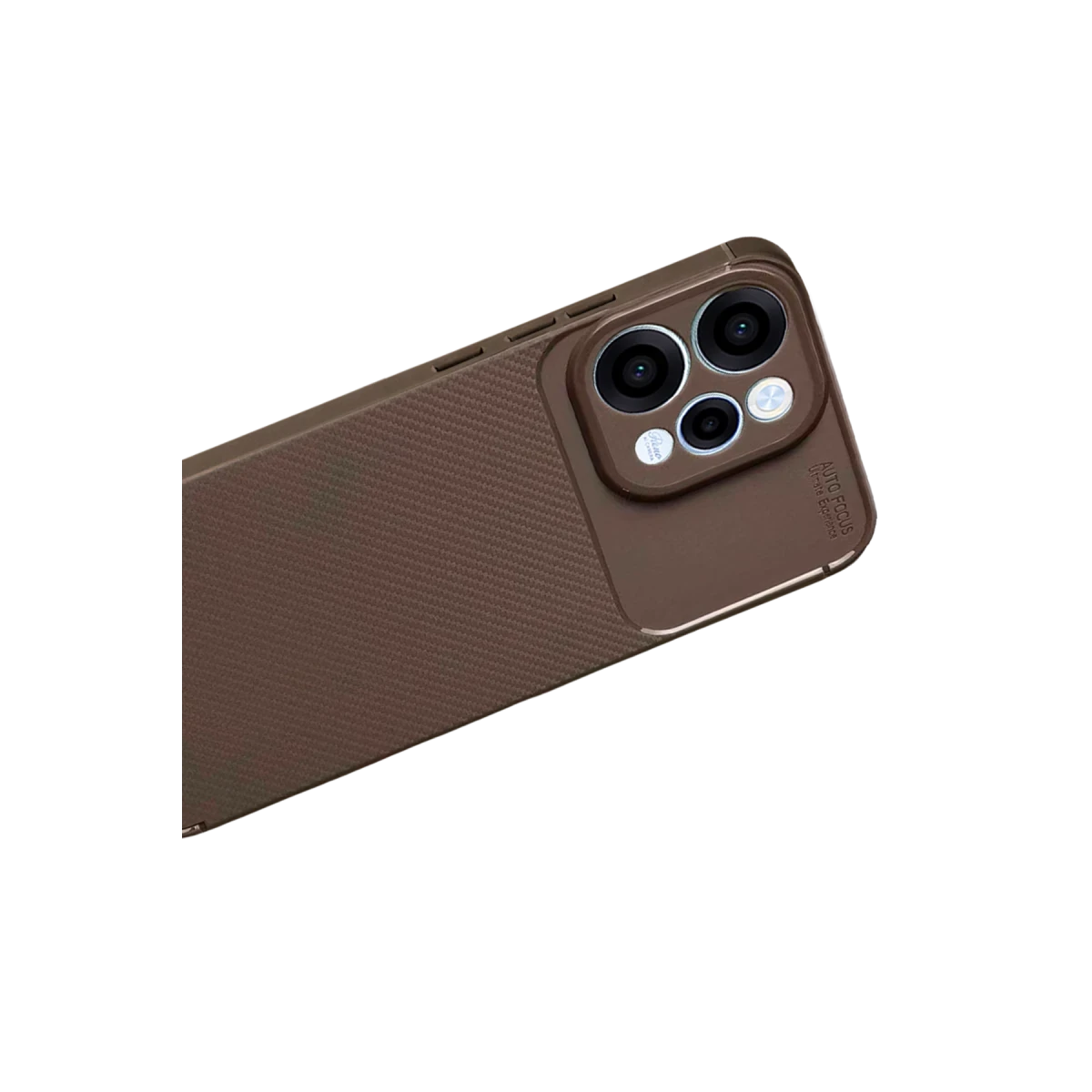 Oppo Reno 15 Auto Focus Karbon Kapak - Kahverengi