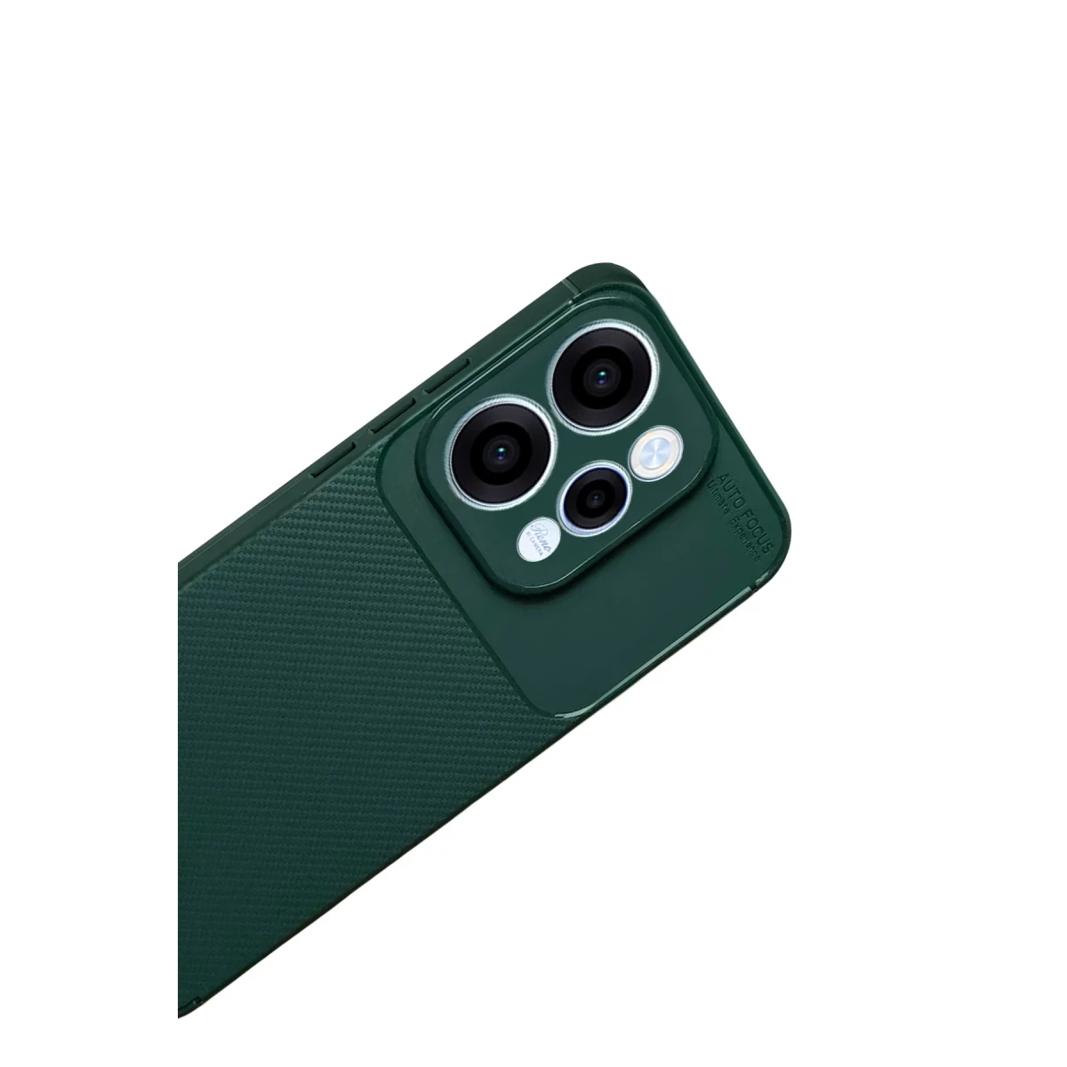 Oppo Reno 15 Auto Focus Karbon Kapak - Koyu Yeşil