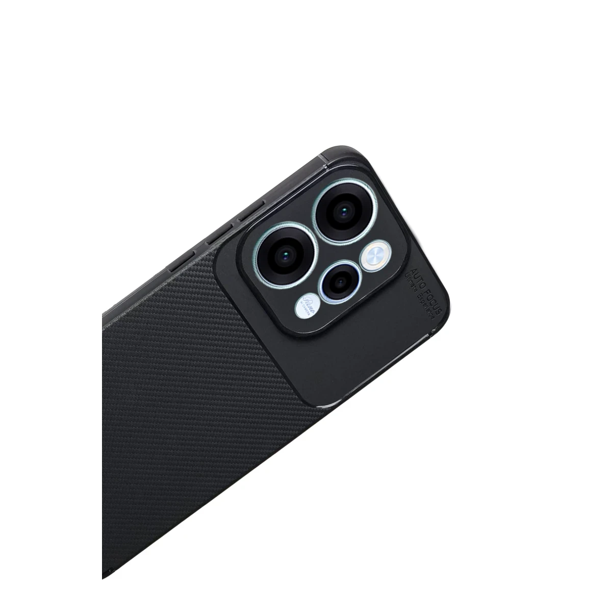 Oppo Reno 15 Auto Focus Karbon Kapak - Siyah