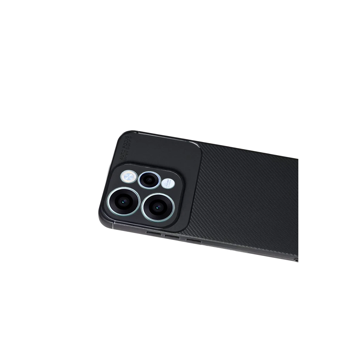 Oppo Reno 15 Auto Focus Karbon Kapak - Siyah