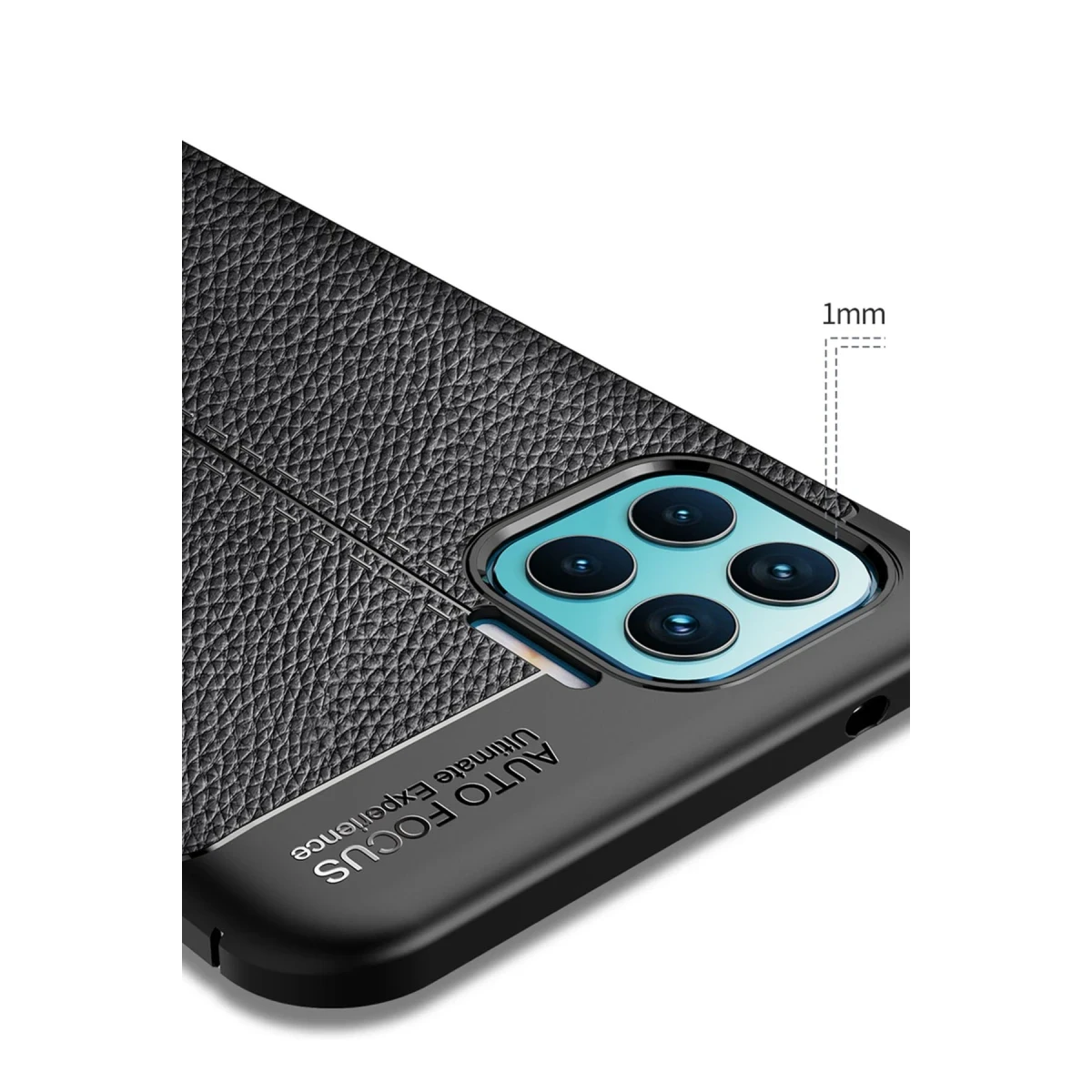 Oppo Reno 4 Lite Kılıf Auto Focus Kapak - Kırmızı