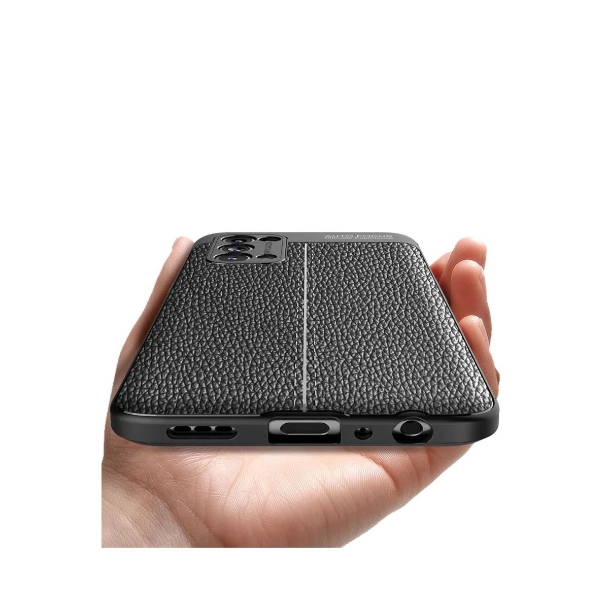 Oppo Reno 5 Kılıf Auto Focus Kapak - Lacivert