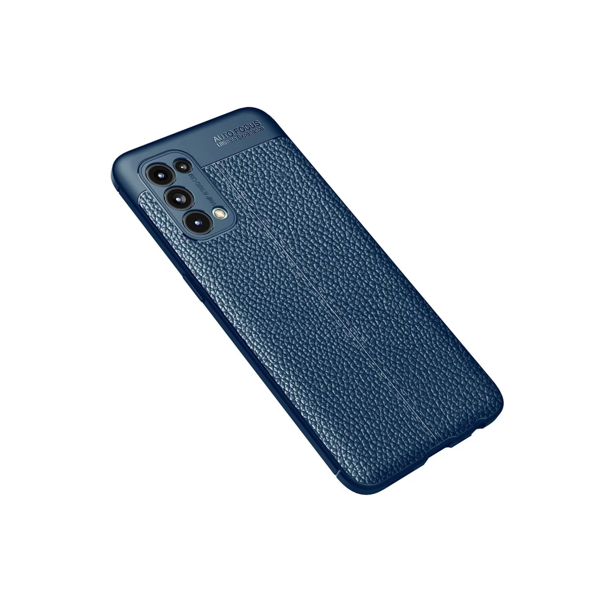 Oppo Reno 5 Kılıf Auto Focus Kapak - Lacivert