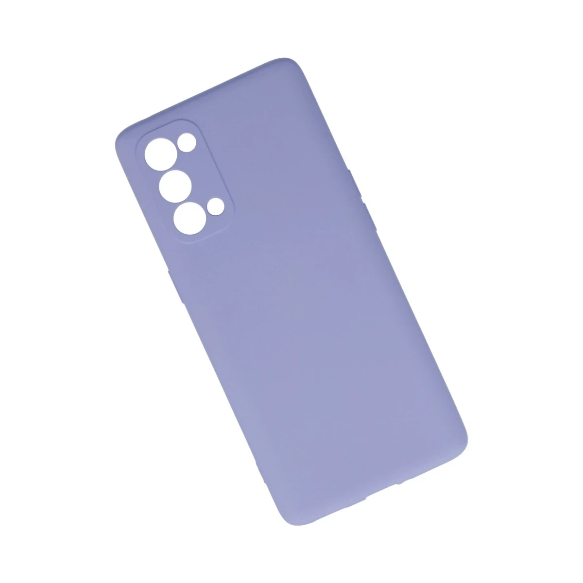 Oppo Reno 5 Pro Kılıf Nano içi Kadife Silikon - Lila