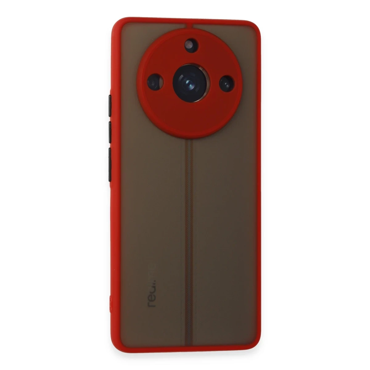 Realme 11 Pro Kılıf Montreal Silikon Kapak - Kırmızı