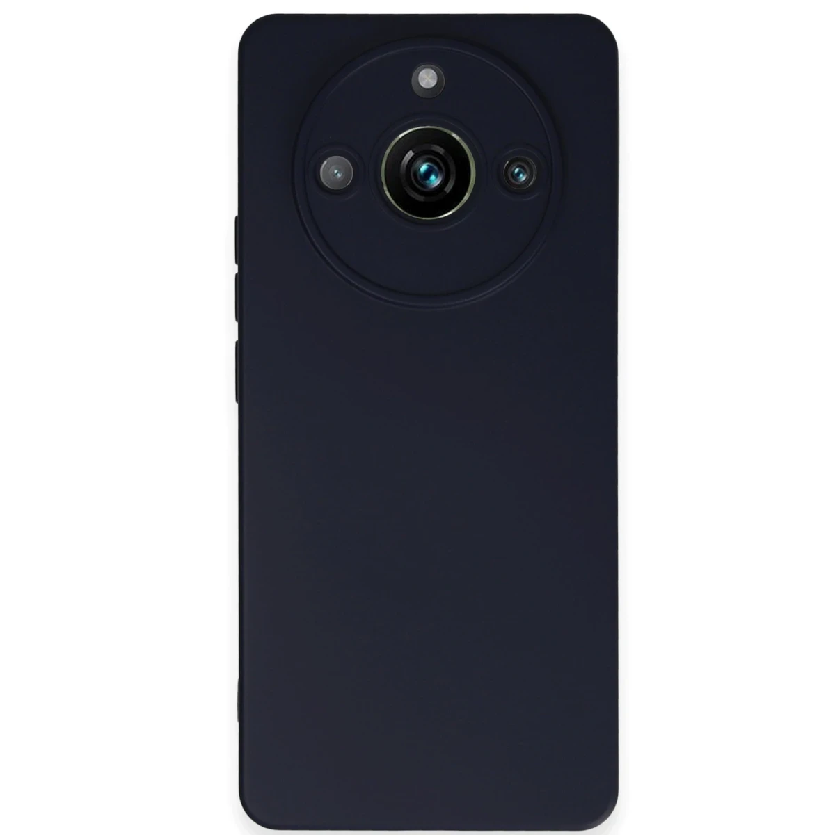 Realme 11 Pro Kılıf Nano içi Kadife Silikon - Lacivert
