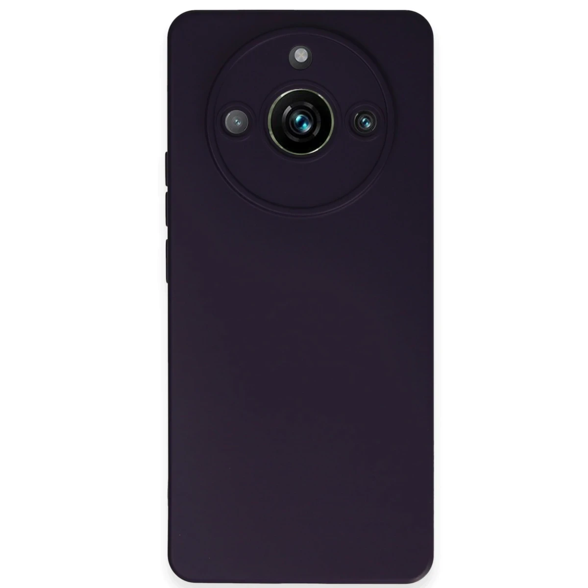 Realme 11 Pro Kılıf Nano içi Kadife Silikon - Mor