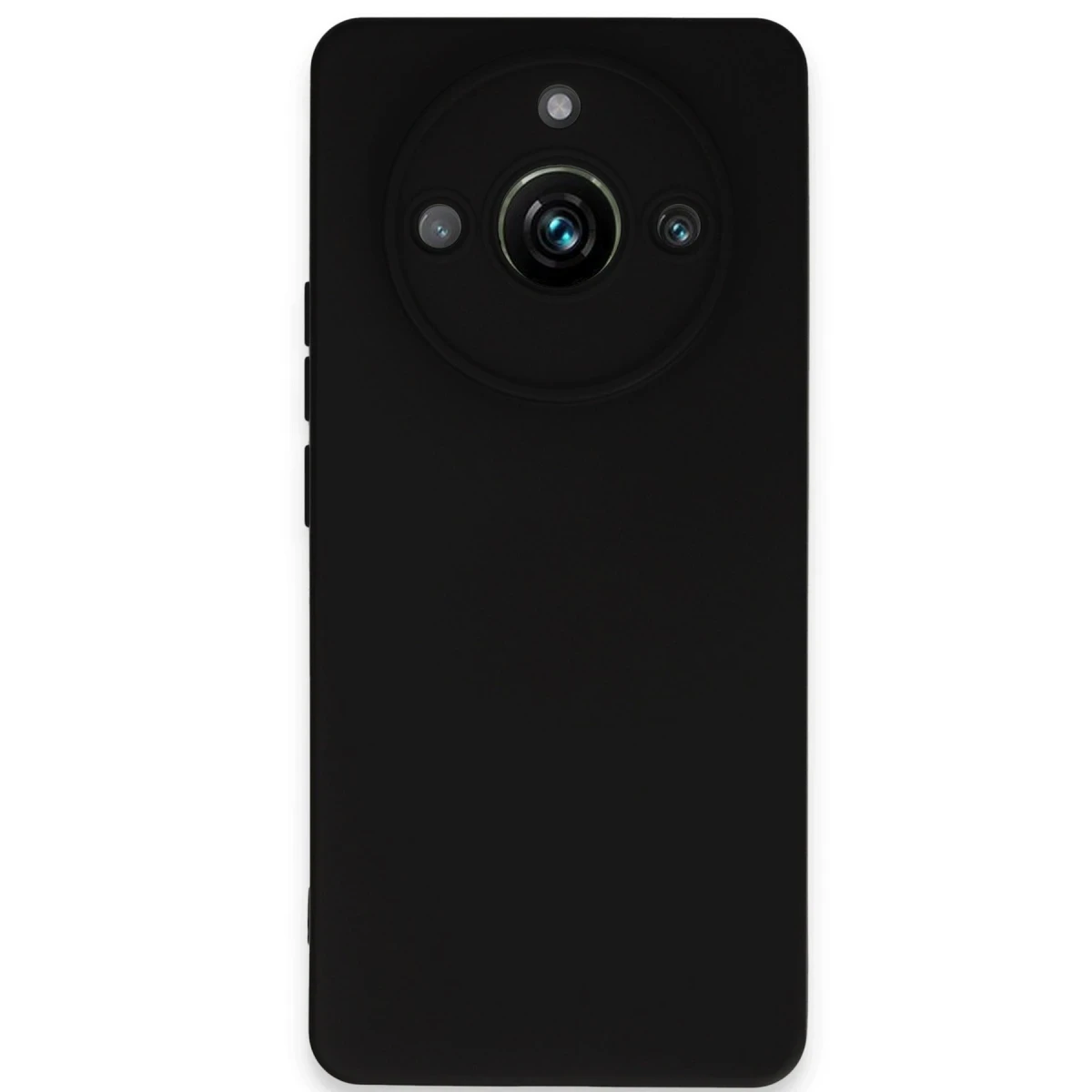 Realme 11 Pro Kılıf Nano içi Kadife Silikon - Siyah
