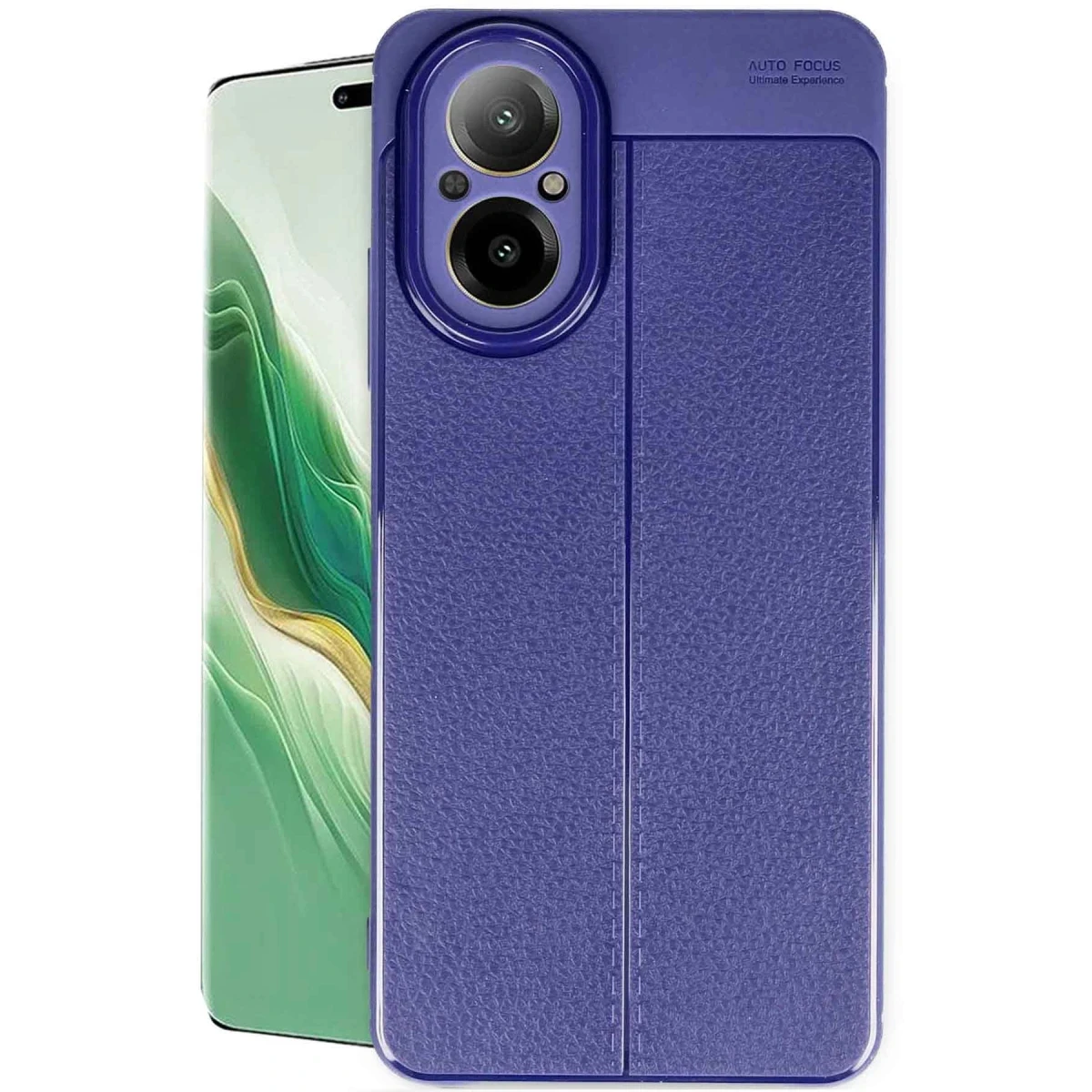 Realme 12 Lite Kılıf Auto Focus Kapak - Lacivert