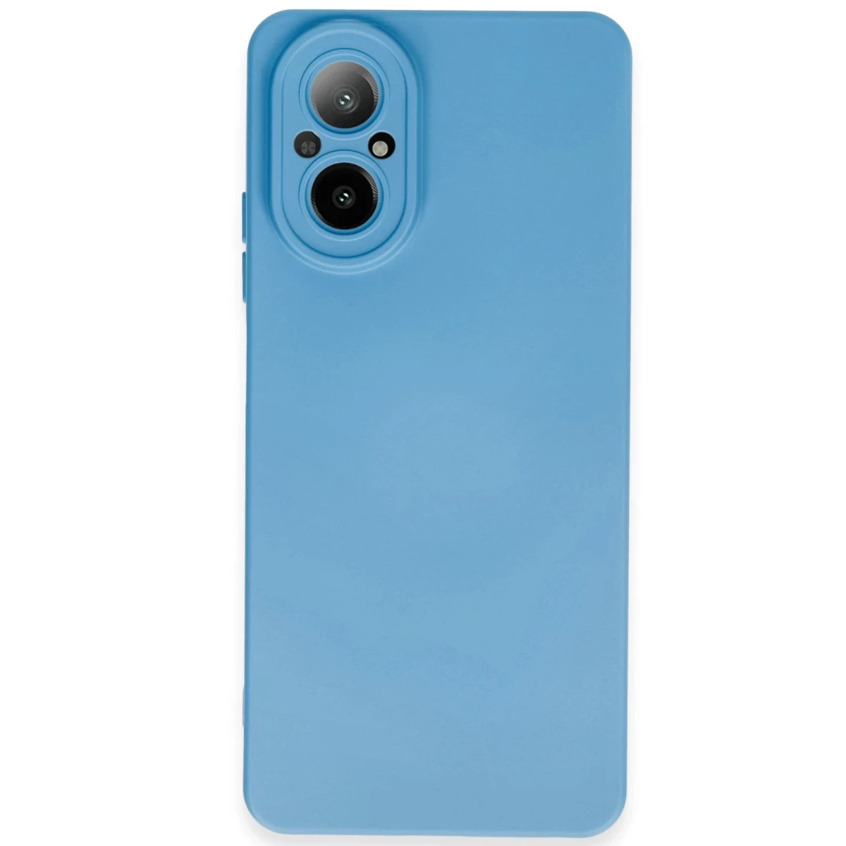 Realme 12 Lite Kılıf Nano içi Kadife Silikon - Mavi