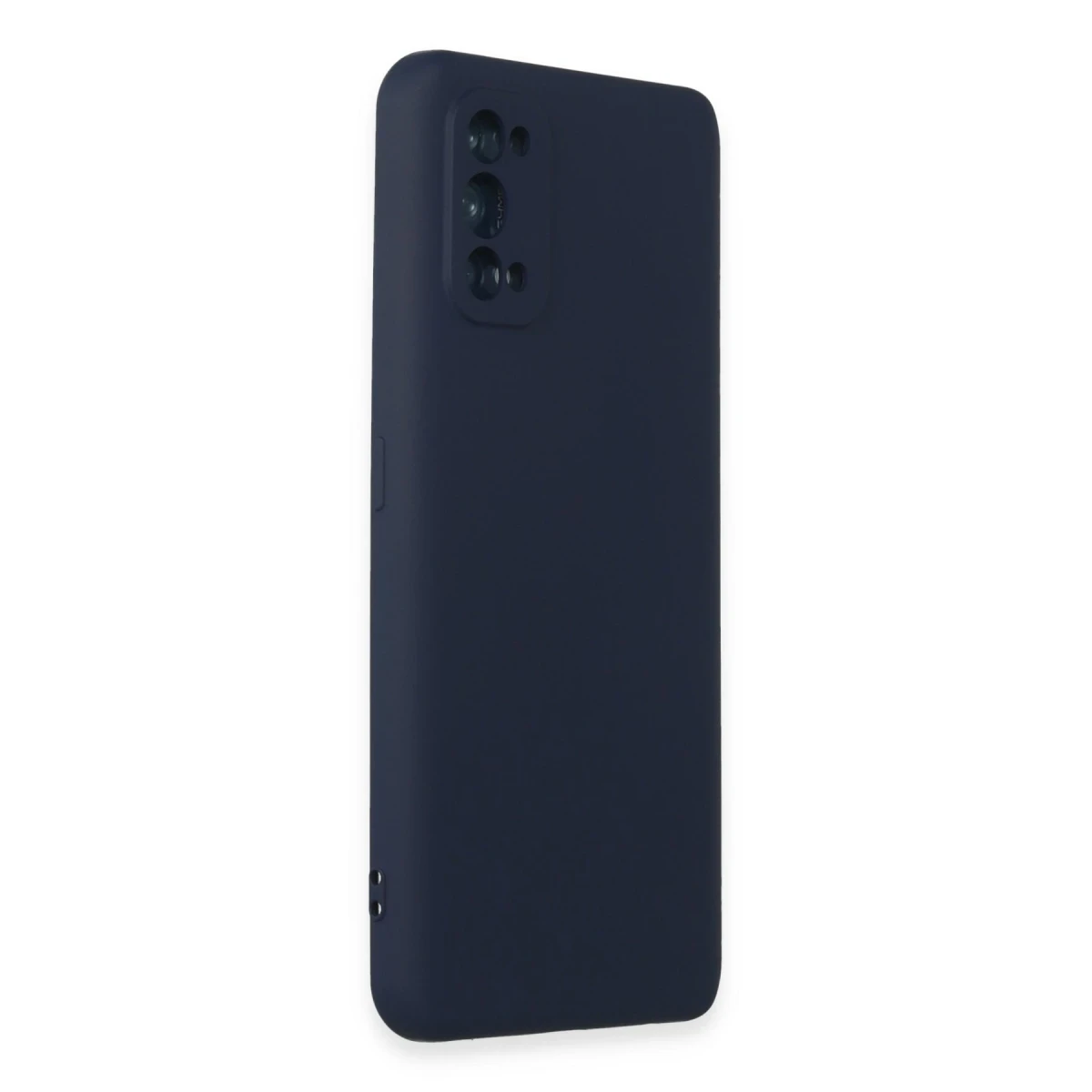 Realme 7 Pro Kılıf Nano içi Kadife Silikon - Lacivert