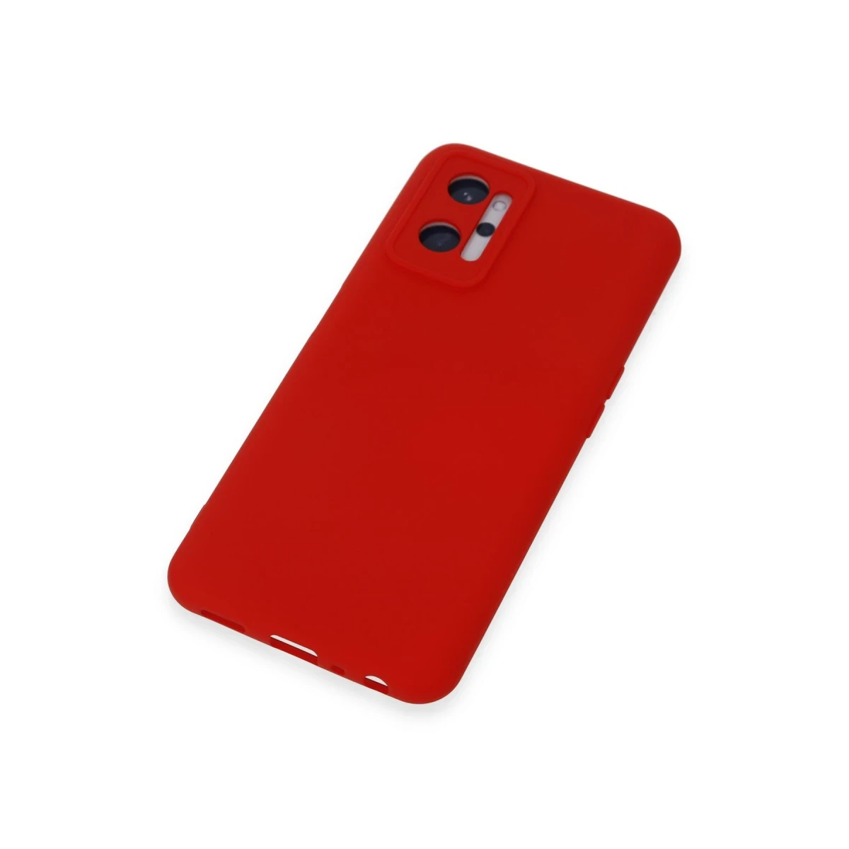 Realme 9i 4G Kılıf Nano içi Kadife Silikon - Kırmızı