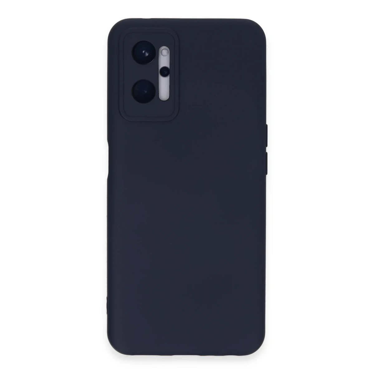 Realme 9i 4G Kılıf Nano içi Kadife Silikon - Lacivert