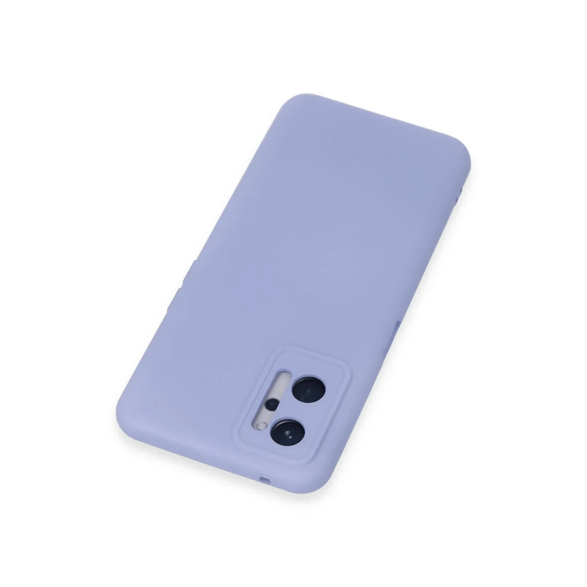 Realme 9i 4G Kılıf Nano içi Kadife Silikon - Lila