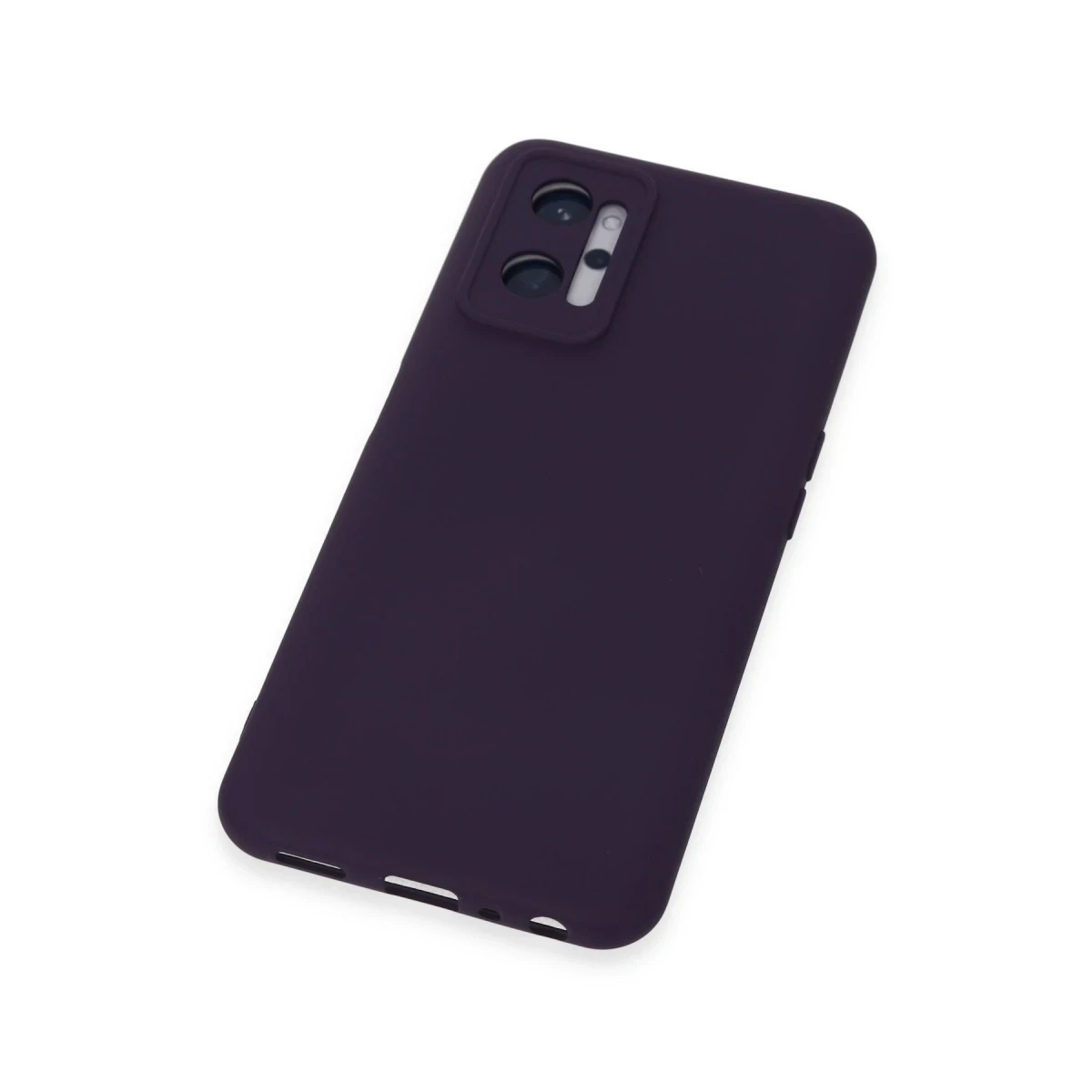 Realme 9i 4G Kılıf Nano içi Kadife Silikon - Mor