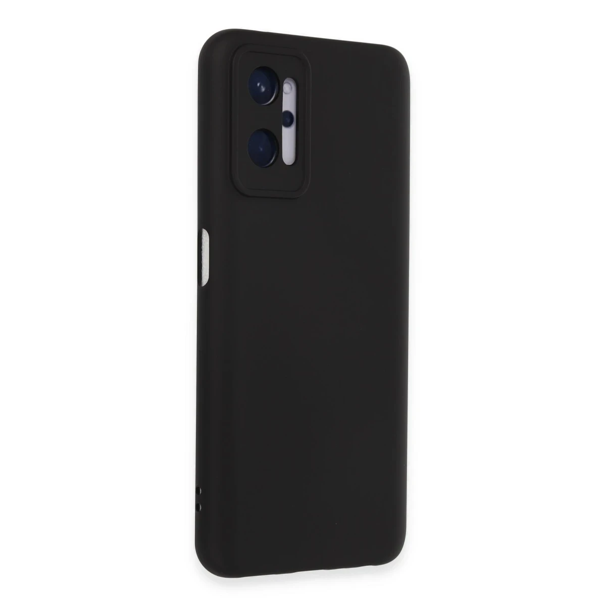 Realme 9i 4G Kılıf Nano içi Kadife Silikon - Siyah