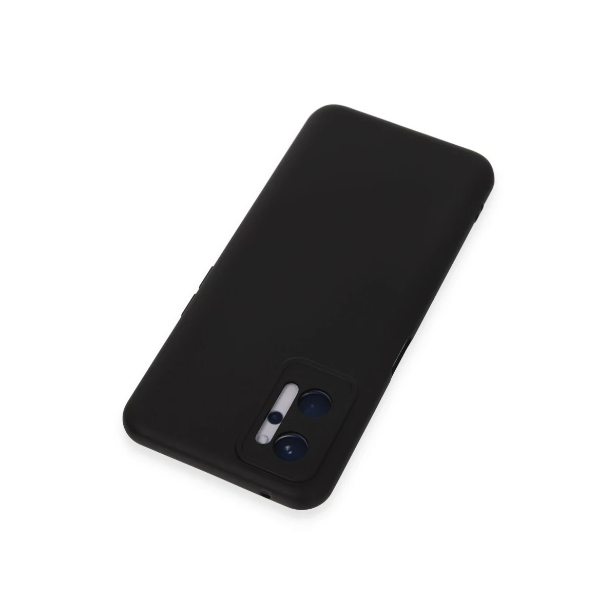 Realme 9i 4G Kılıf Nano içi Kadife Silikon - Siyah