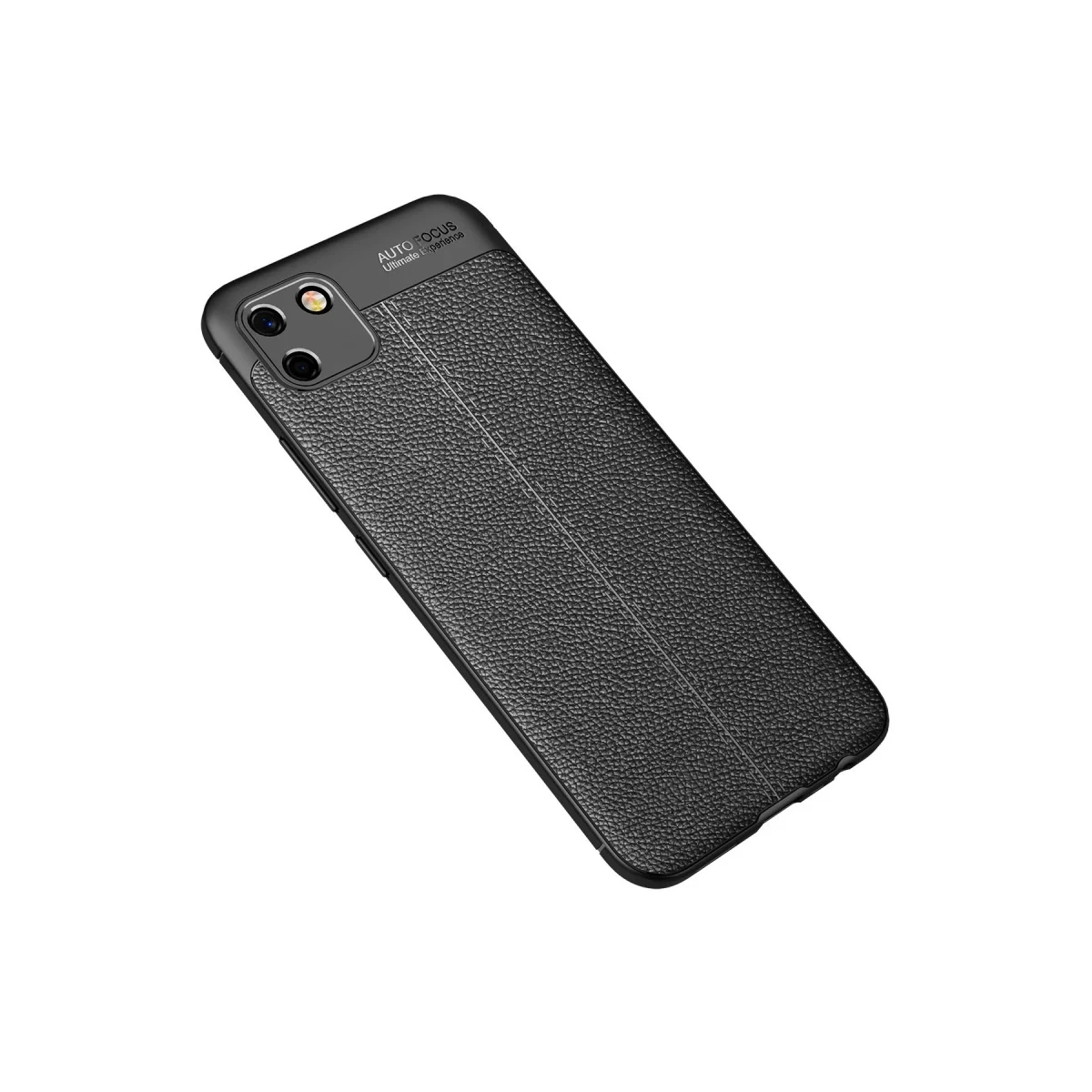 Realme C11 2021 Kılıf Auto Focus Kapak - Siyah