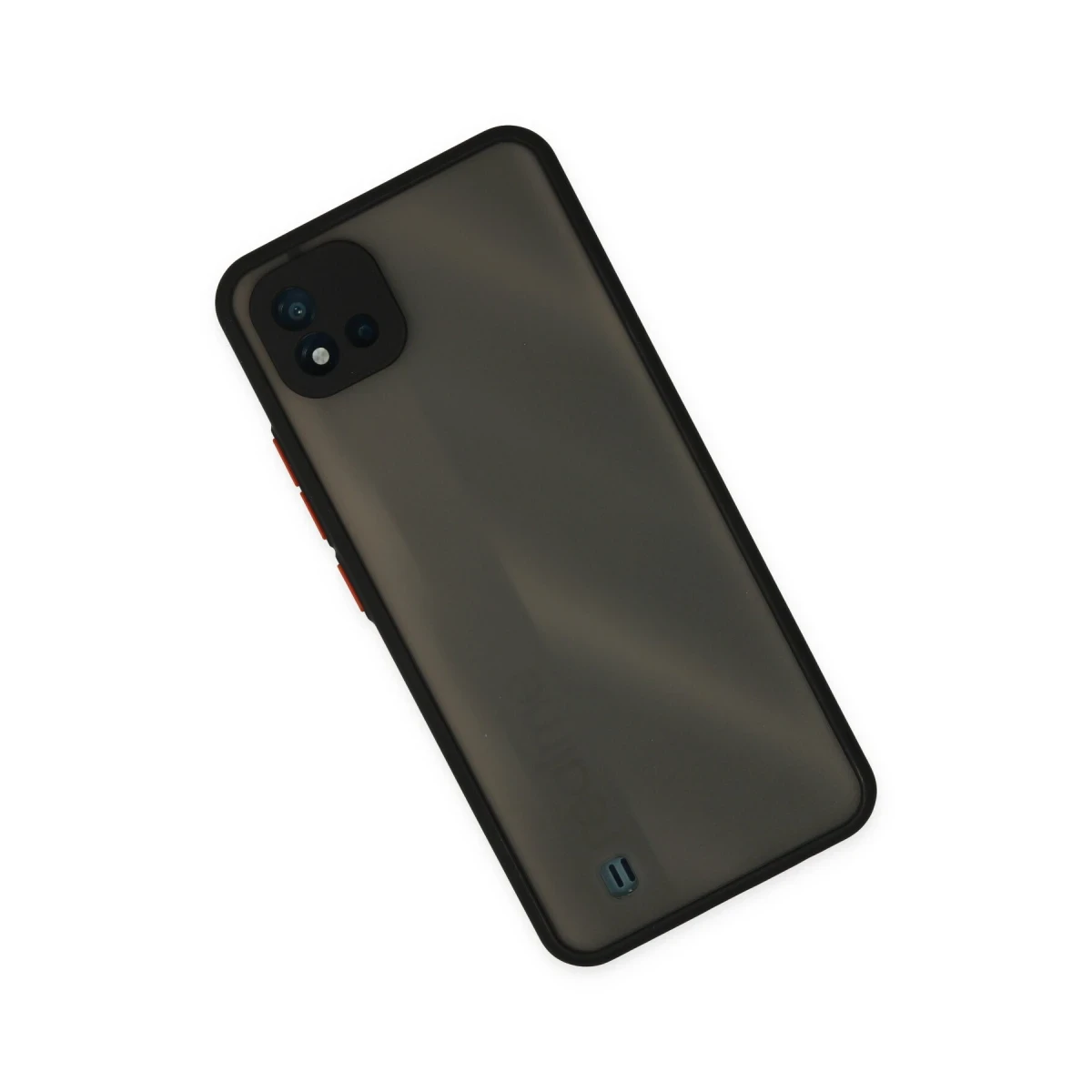 Realme C11 2021 Kılıf Montreal Silikon Kapak - Siyah
