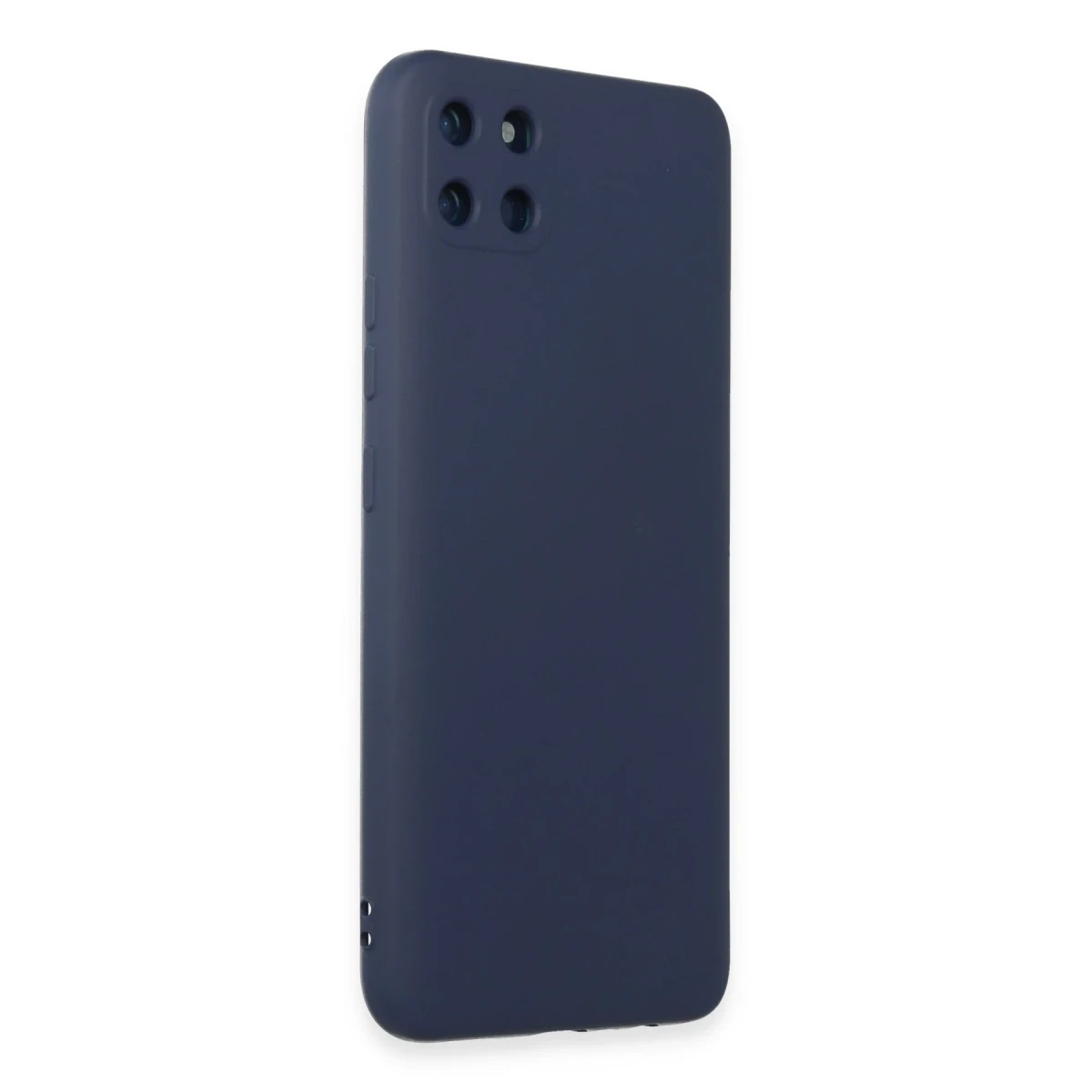 Realme C11 Kılıf Nano içi Kadife Silikon - Lacivert