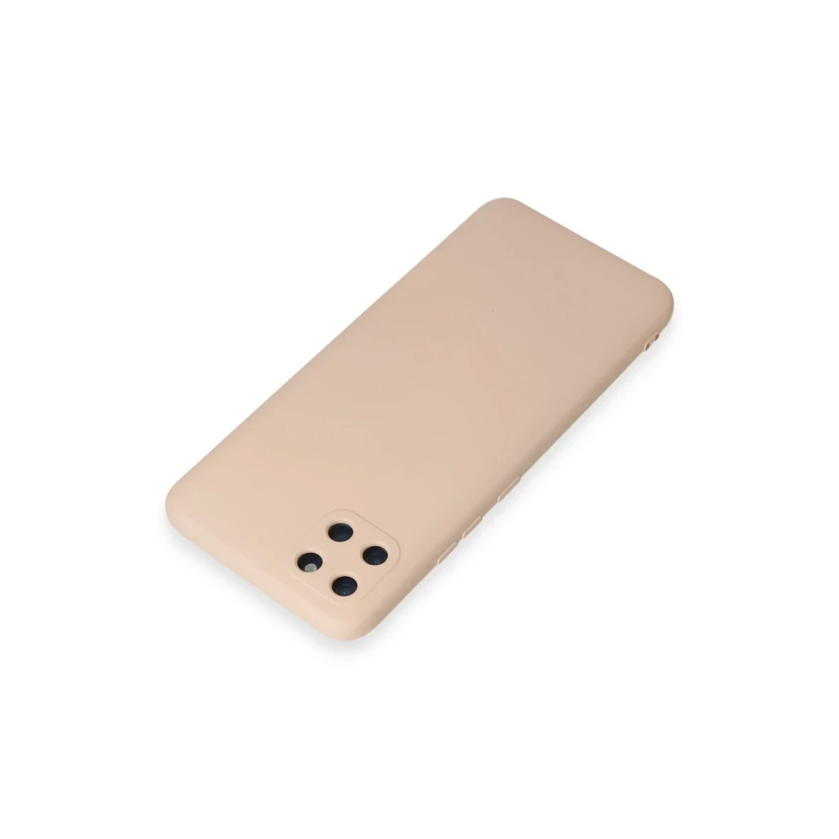 Realme C11 Kılıf Nano içi Kadife Silikon - Pudra