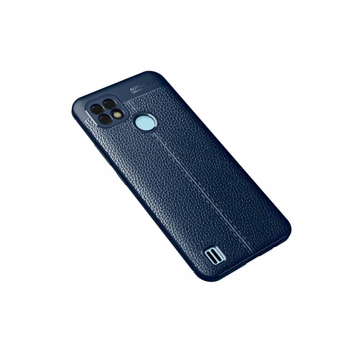 Realme C21 Kılıf Auto Focus Kapak - Lacivert