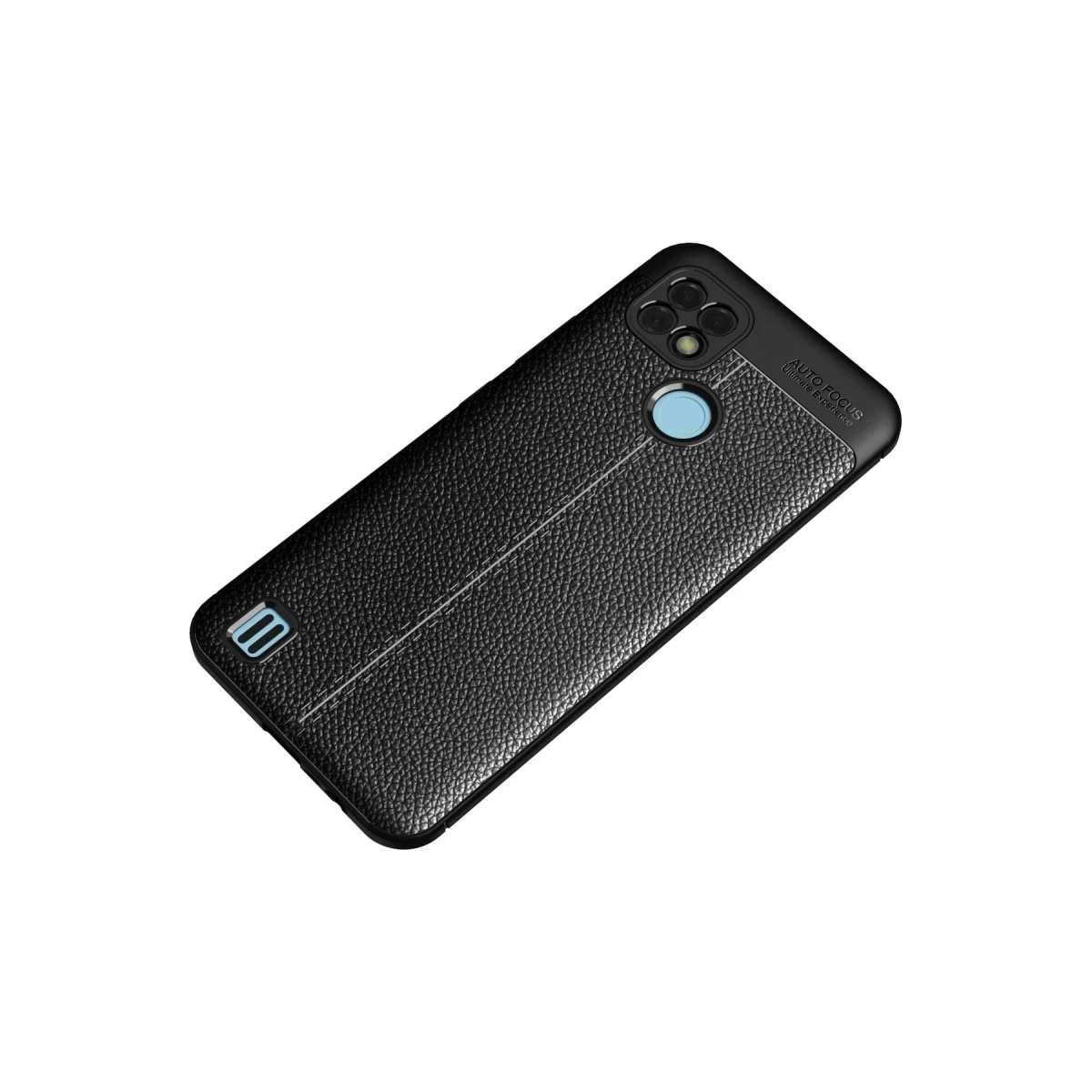 Realme C21 Kılıf Auto Focus Kapak - Siyah