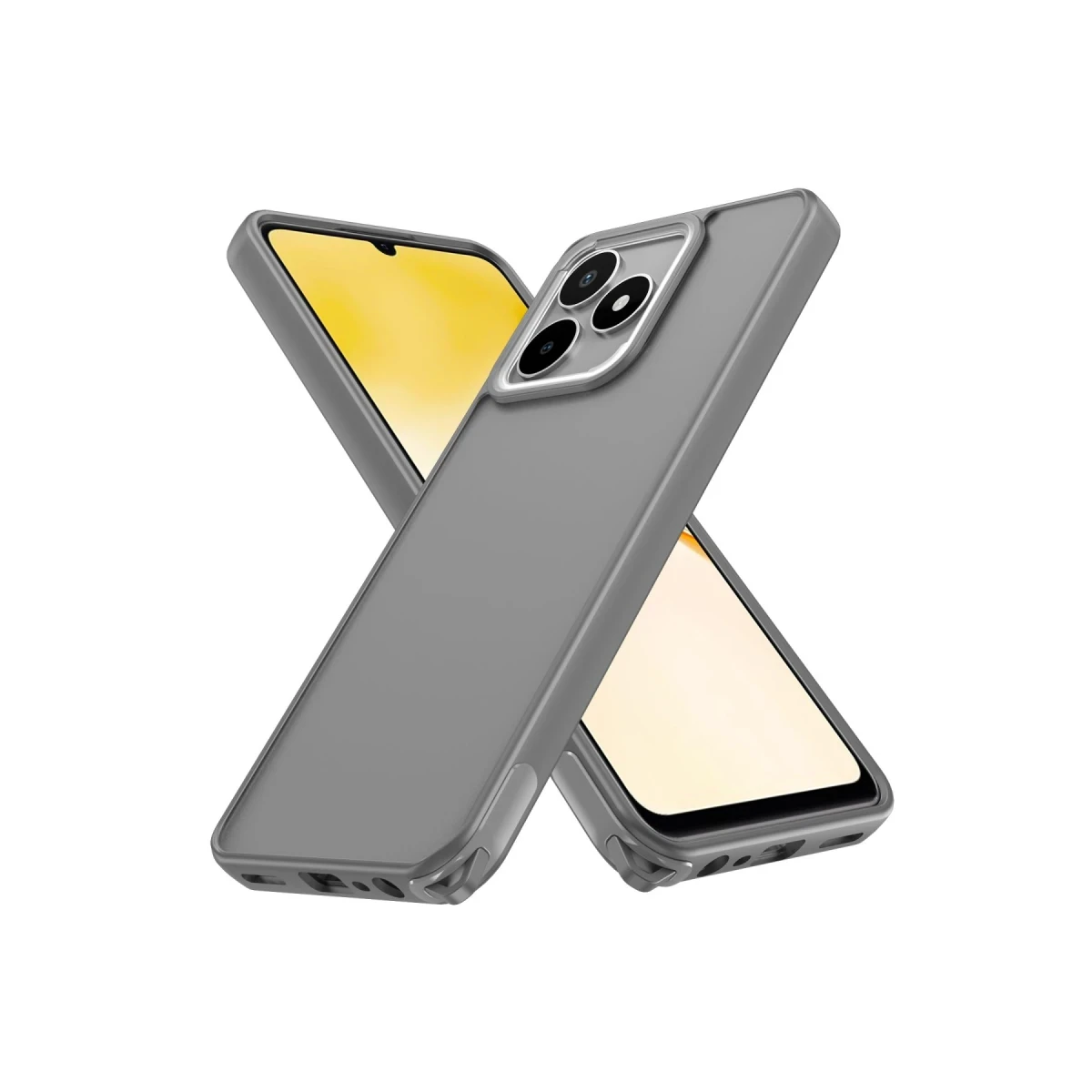 Realme C53 Kılıf Elegant Kapak - Titan Gri