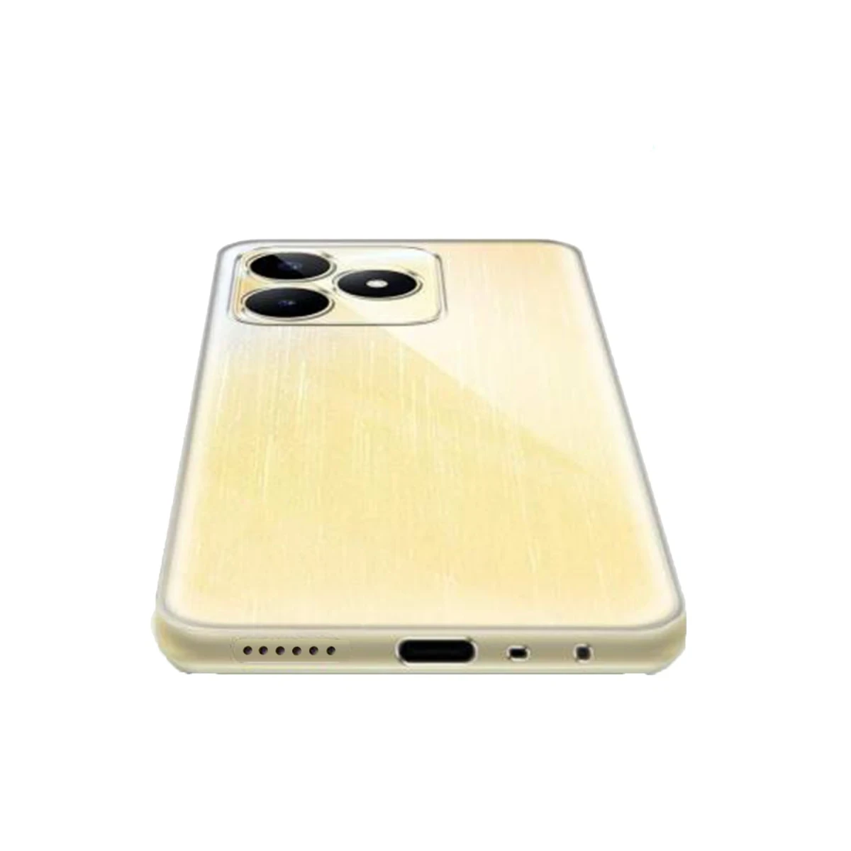 Realme C53 Kılıf Lüx Şeffaf Silikon