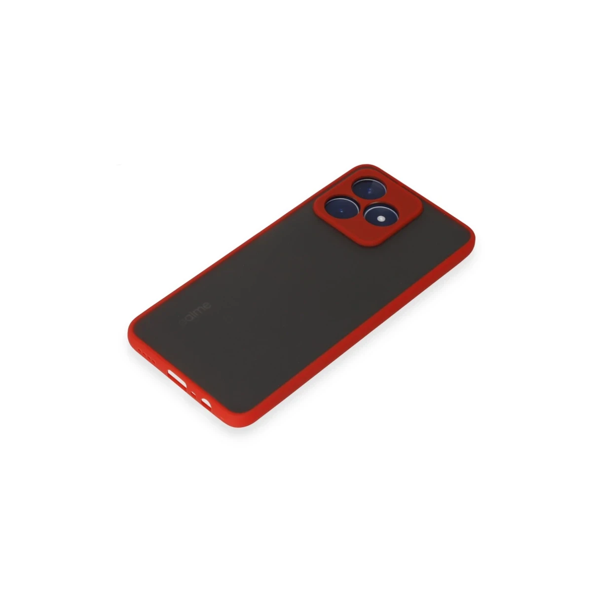Realme C53 Kılıf Montreal Silikon Kapak - Kırmızı