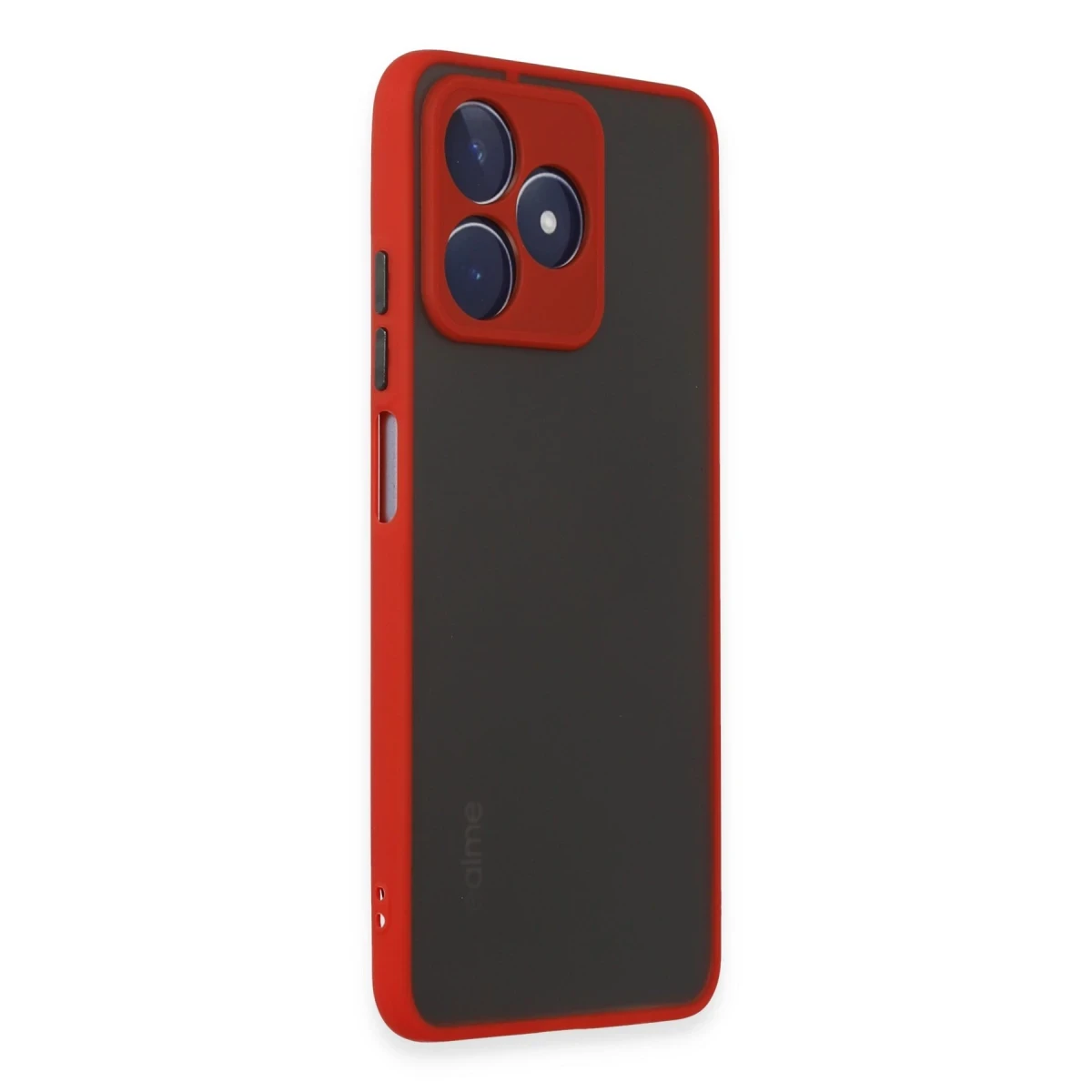 Realme C53 Kılıf Montreal Silikon Kapak - Kırmızı