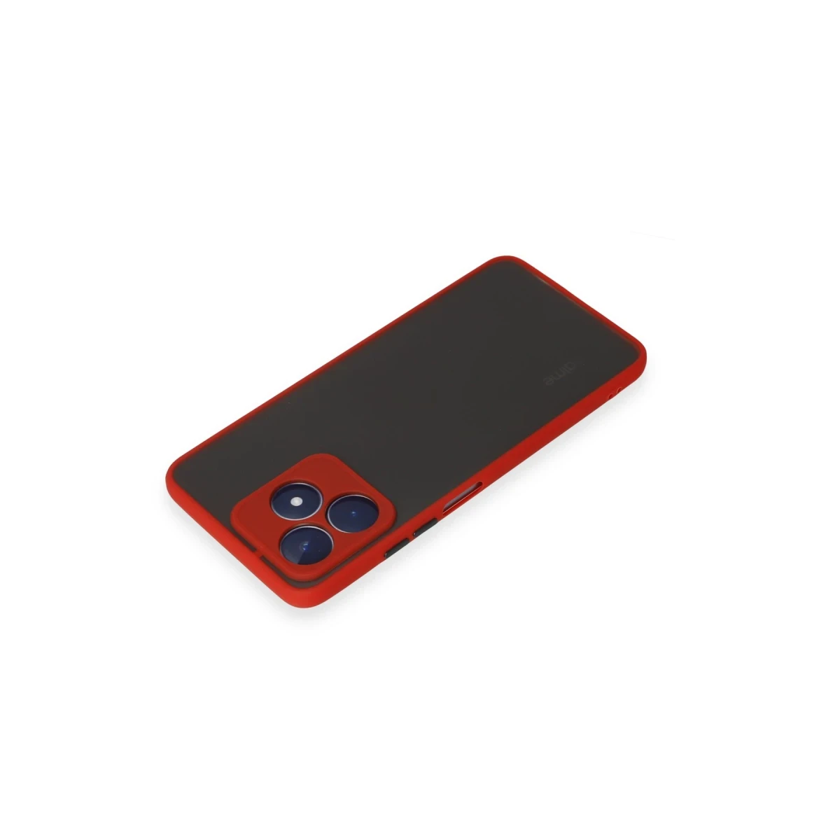 Realme C53 Kılıf Montreal Silikon Kapak - Kırmızı