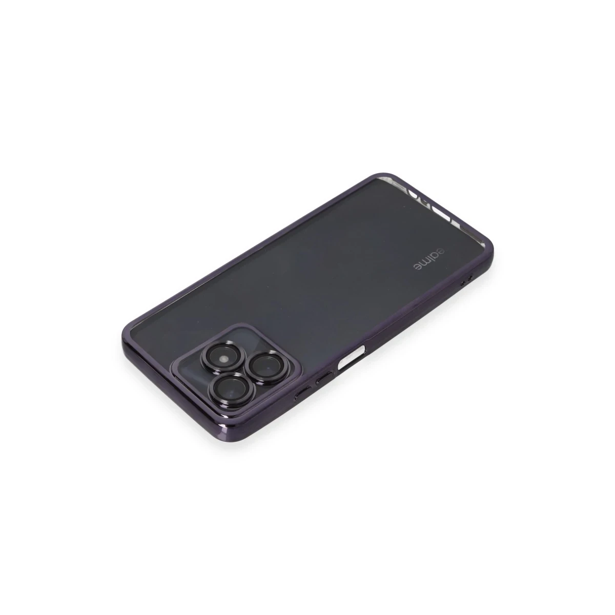 Realme C53 Kılıf Razer Lensli Silikon - Mor