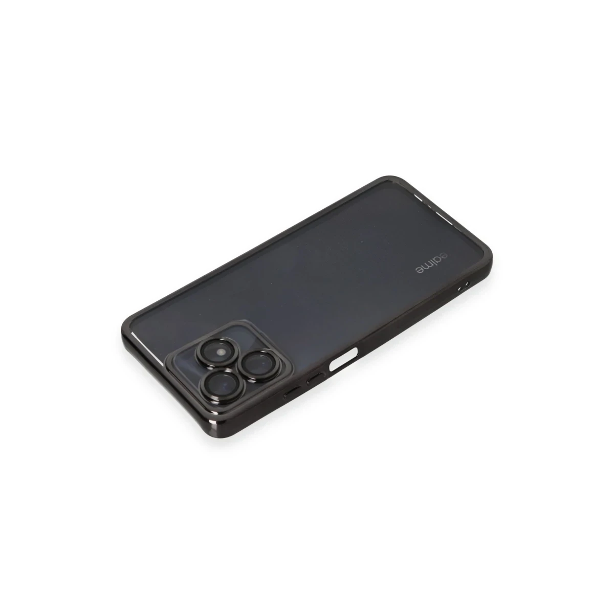 Realme C53 Kılıf Razer Lensli Silikon - Siyah