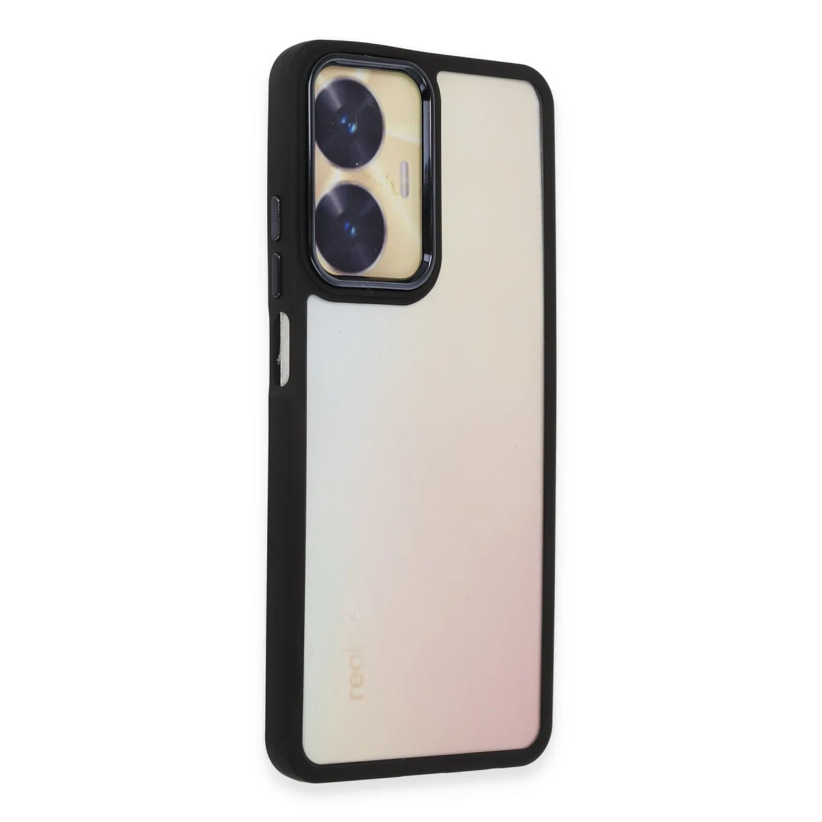 Realme C55 Kılıf Dora Kapak - Siyah