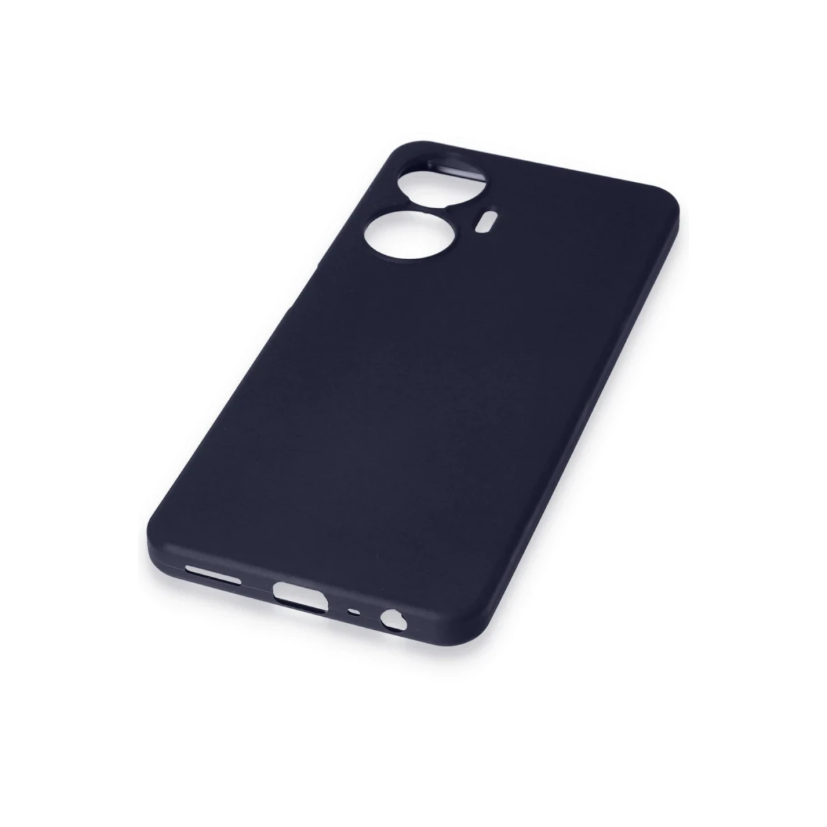 Realme C55 Kılıf First Silikon - Lacivert