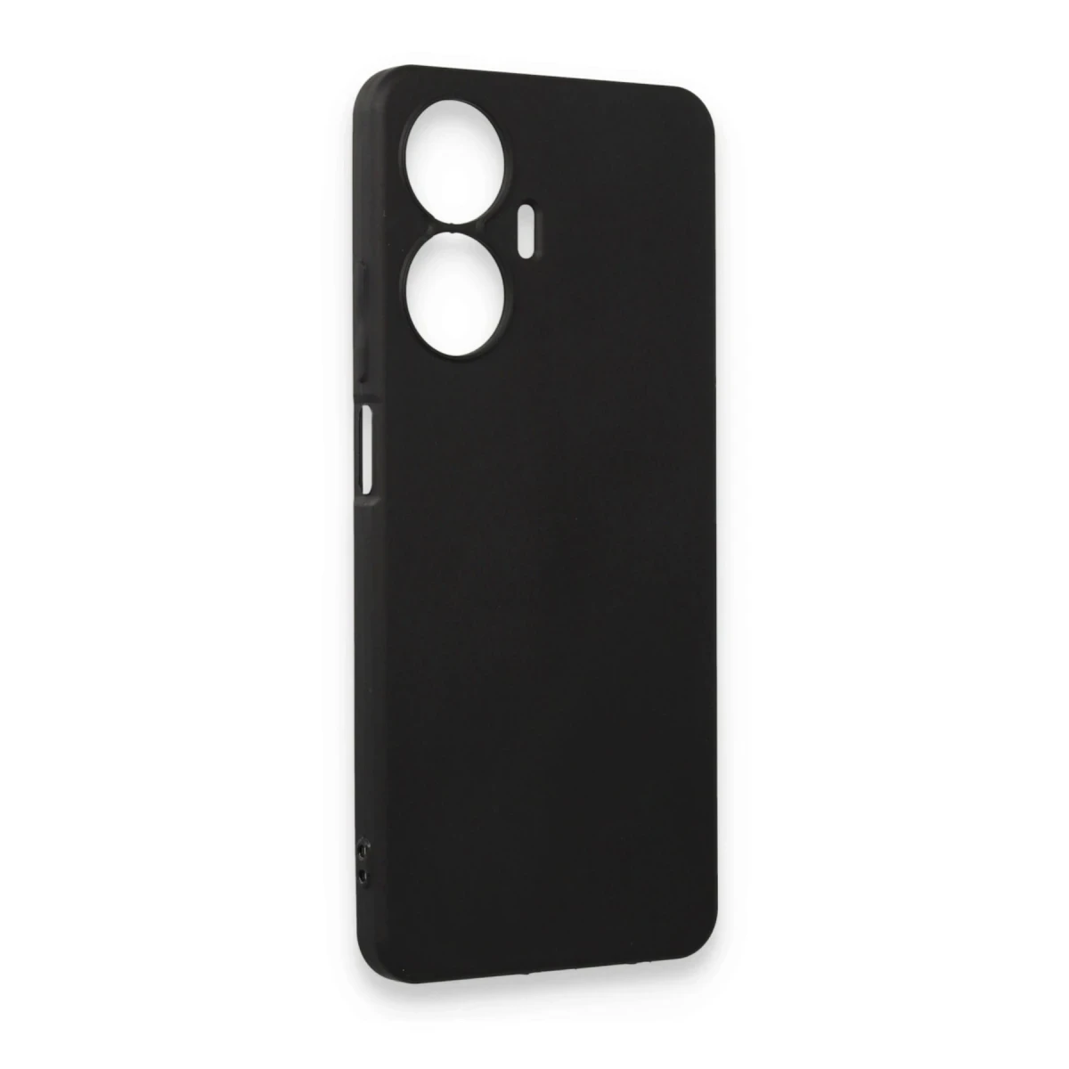 Realme C55 Kılıf First Silikon - Siyah
