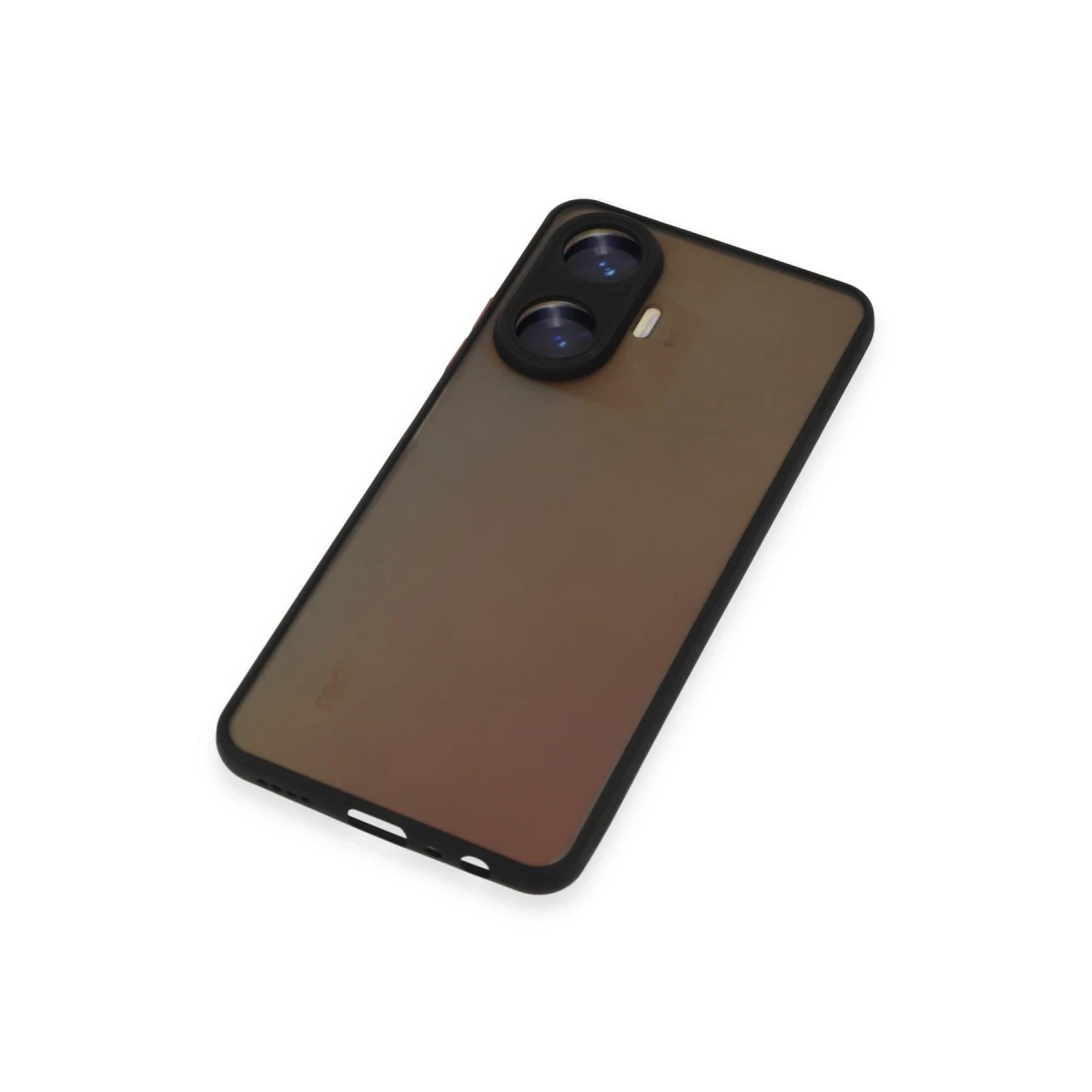 Realme C55 Kılıf Montreal Silikon Kapak - Siyah