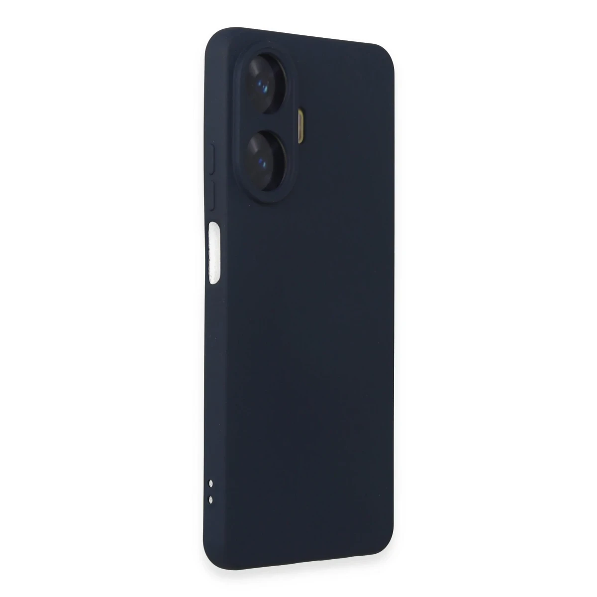 Realme C55 Kılıf Nano içi Kadife Silikon - Lacivert