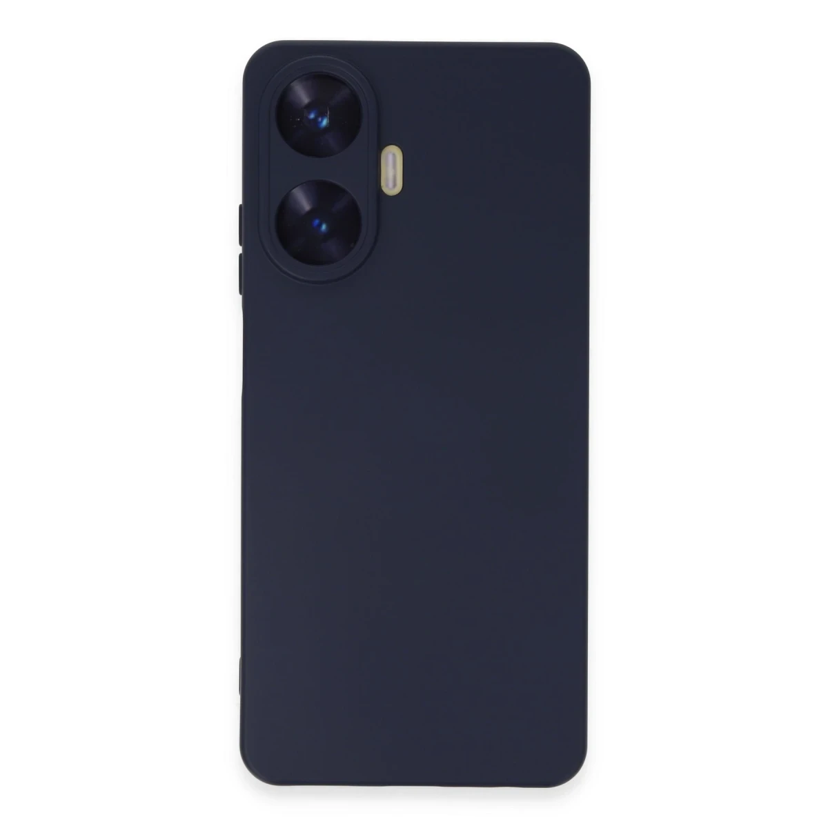 Realme C55 Kılıf Nano içi Kadife Silikon - Mor