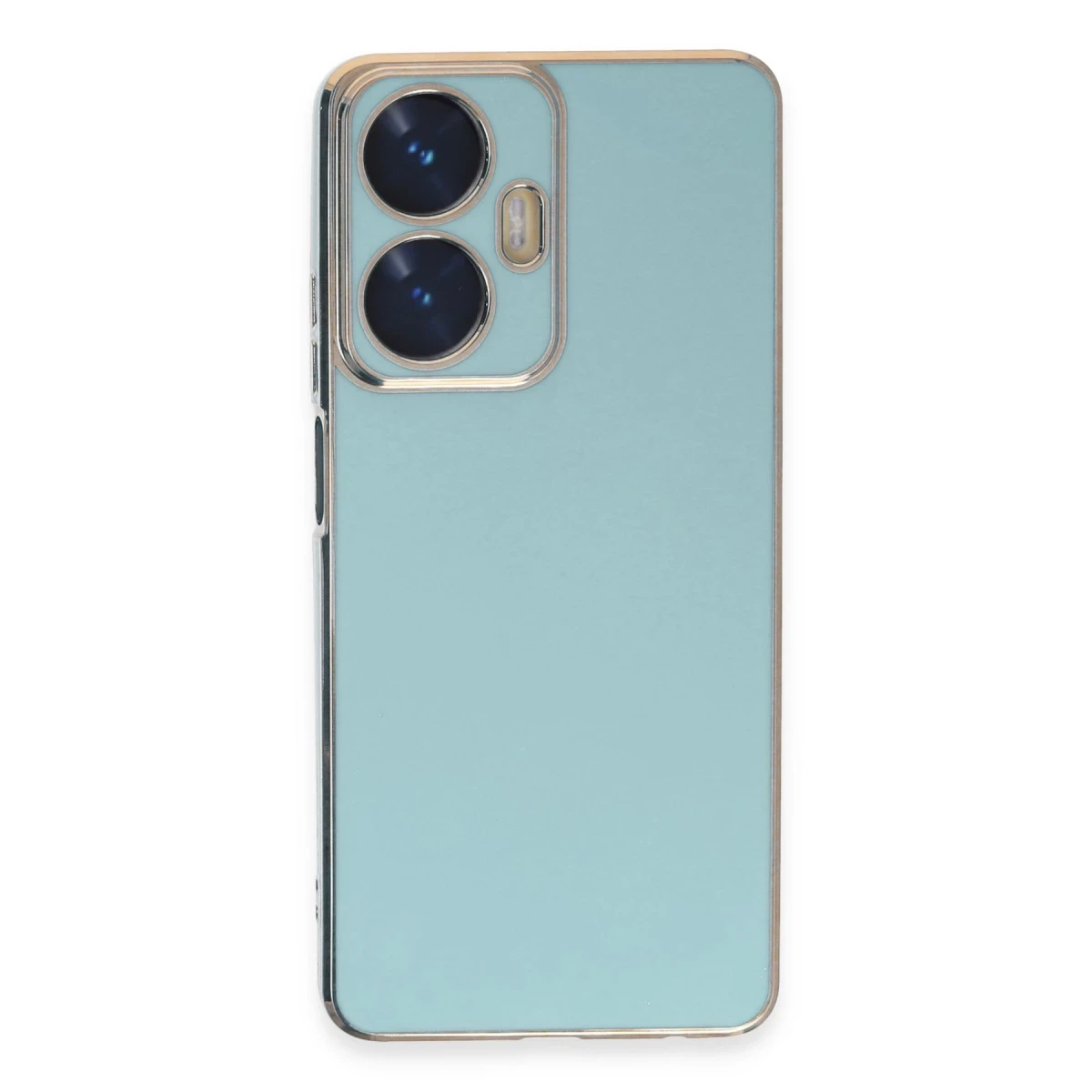 Realme C55 Kılıf Volet Silikon - Açık Yeşil