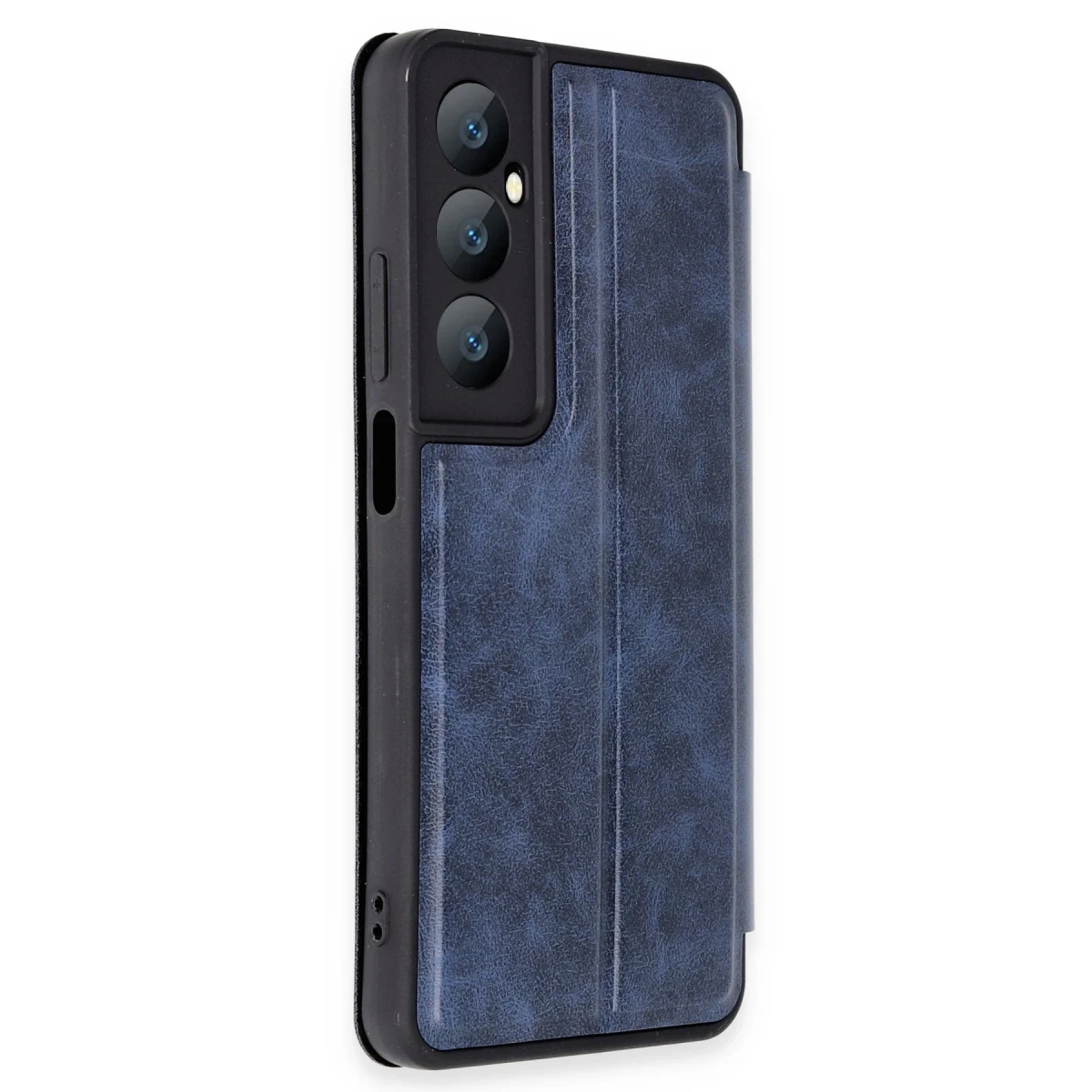 Realme C65 Kılıf Flip Cover - Lacivert