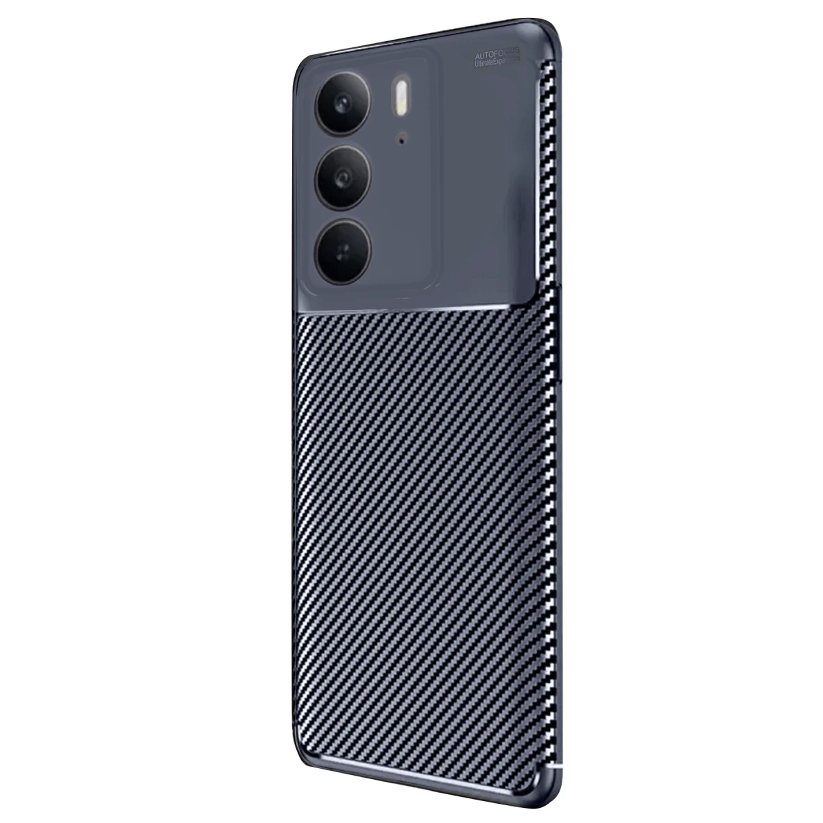 Realme C75 4G Auto Focus Karbon Kapak - Lacivert